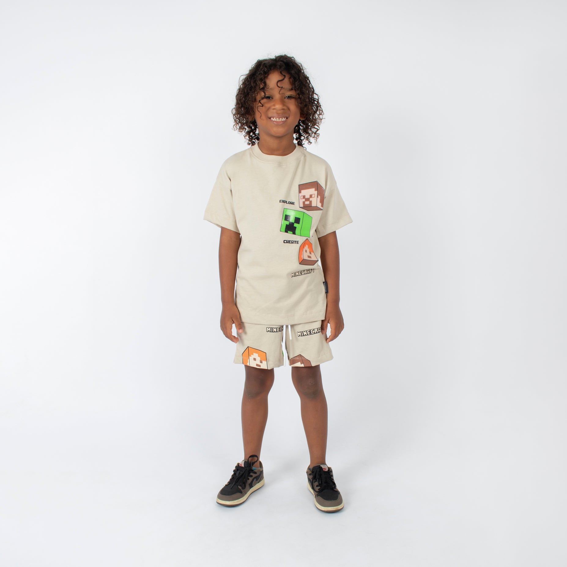 Conjunto niño Minecraft