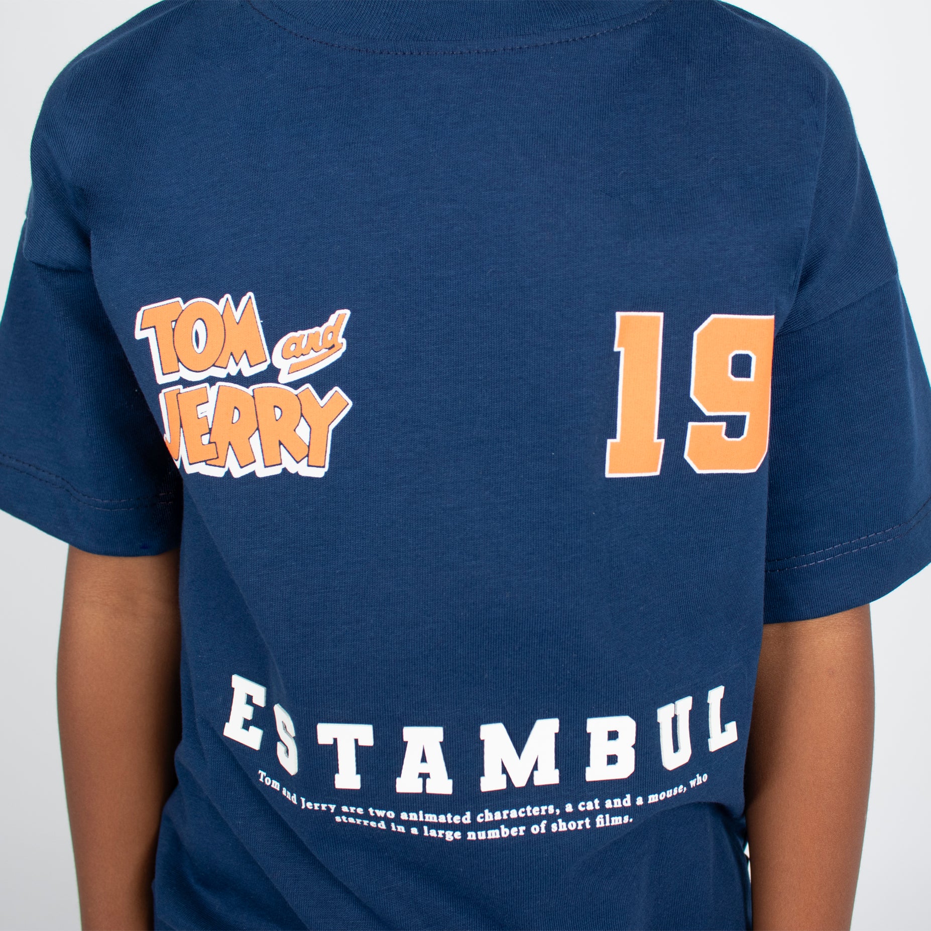 Oversize niño Baseball Tom y Jerry