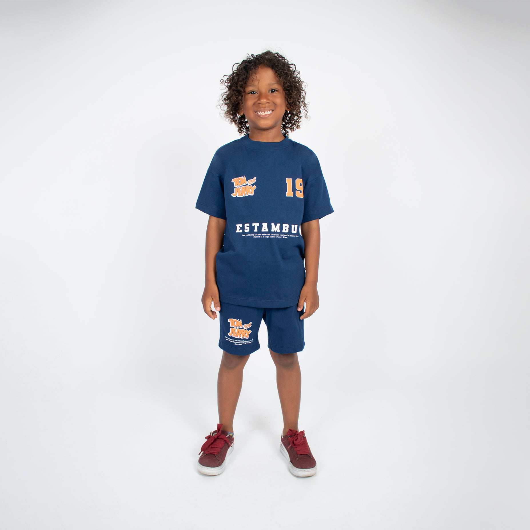 Oversize niño Baseball Tom y Jerry