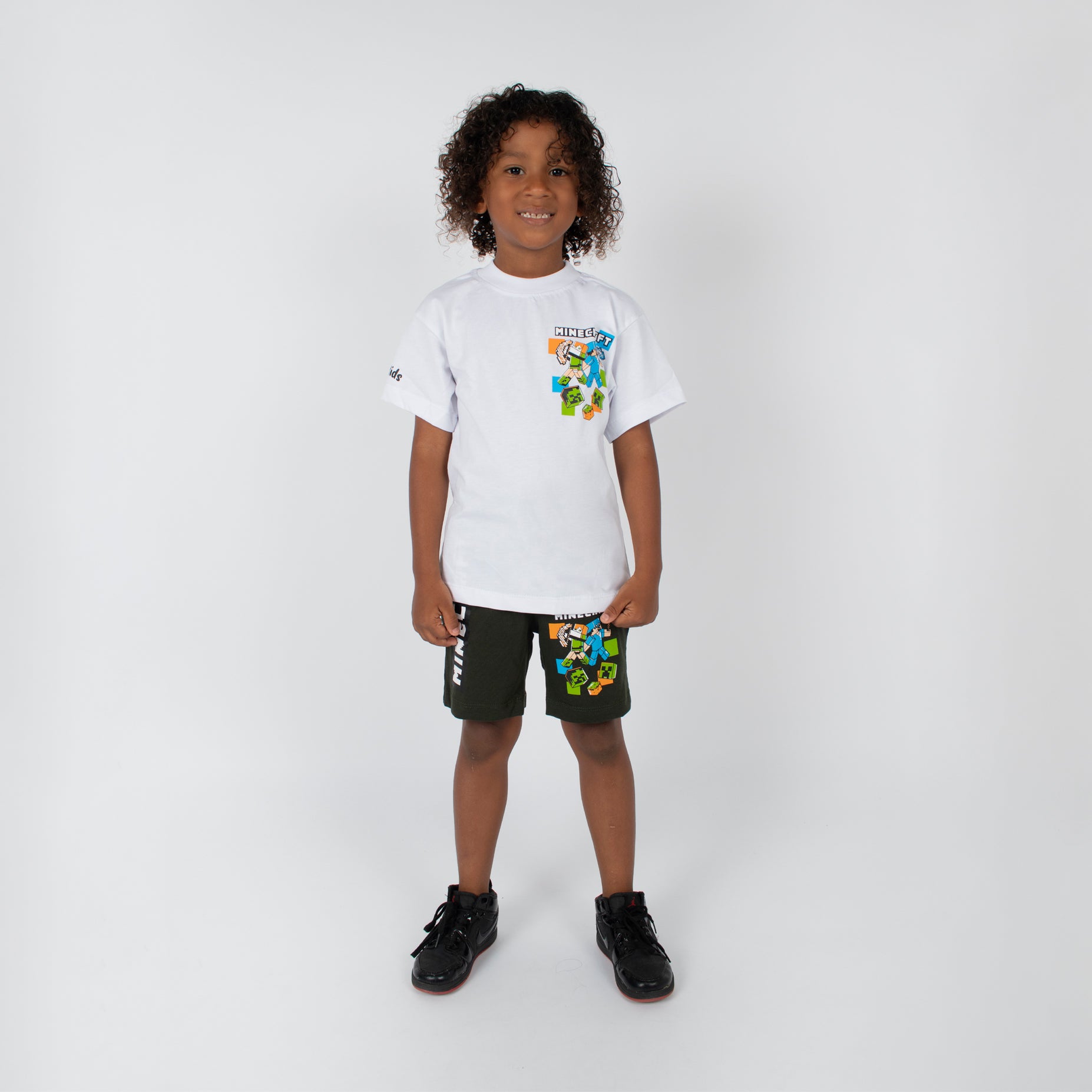 Conjunto niño Minecraft