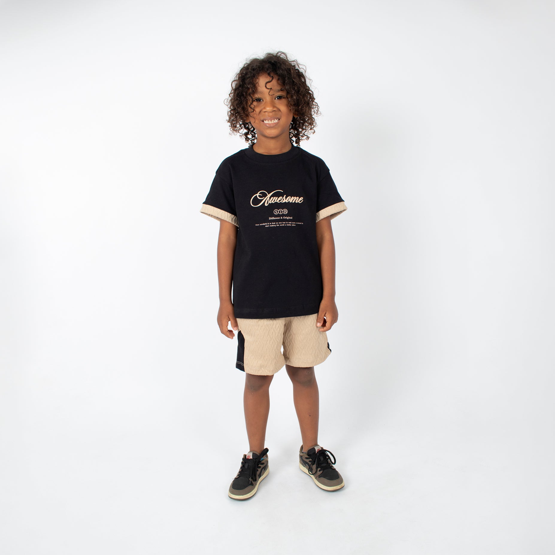 Conjunto niño textura Awesome