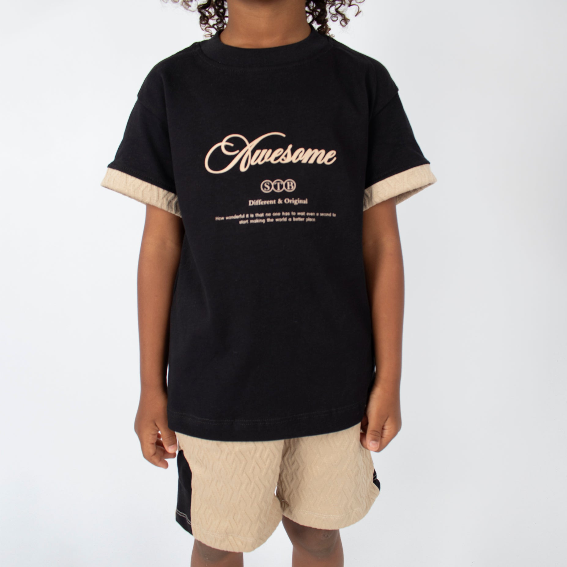 Conjunto niño textura Awesome