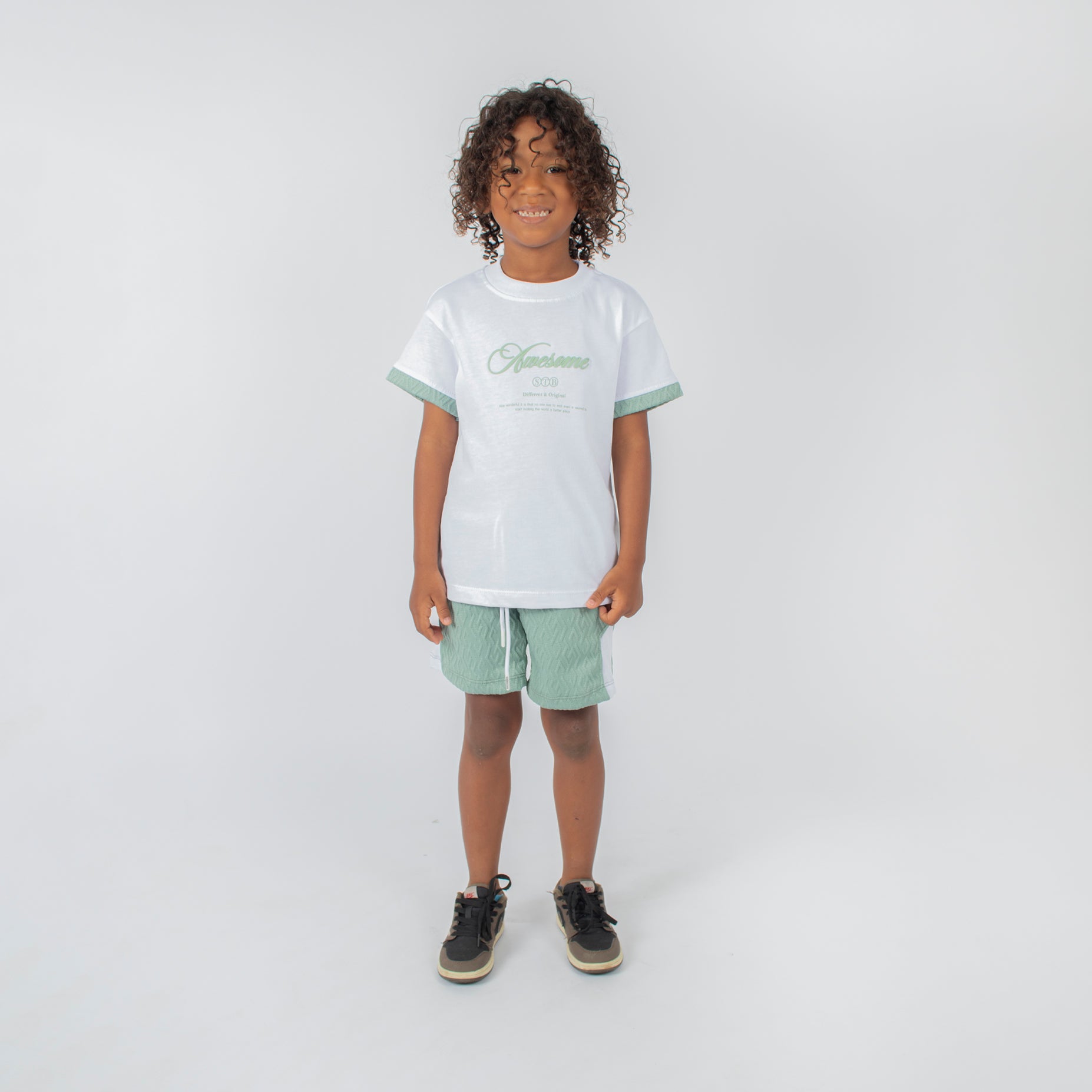 Conjunto niño textura Awesome