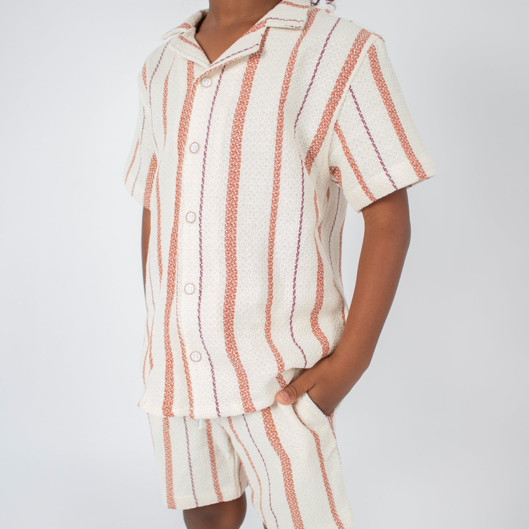 Conjunto niño textura