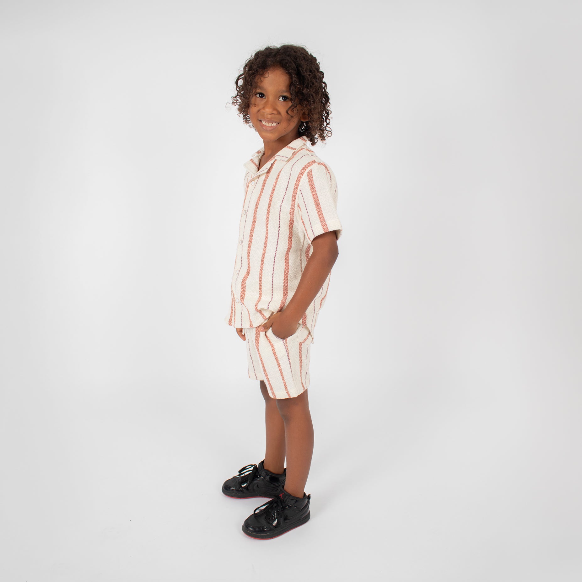 Conjunto niño textura