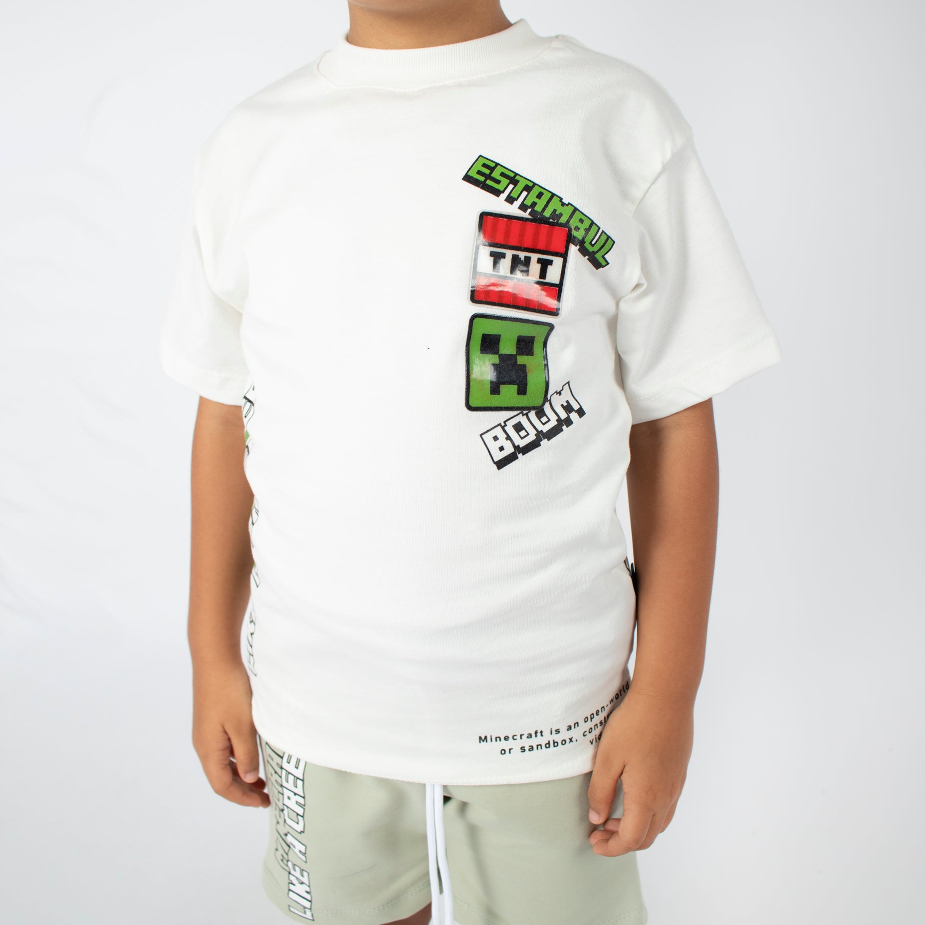 Conjunto niño Minecraft