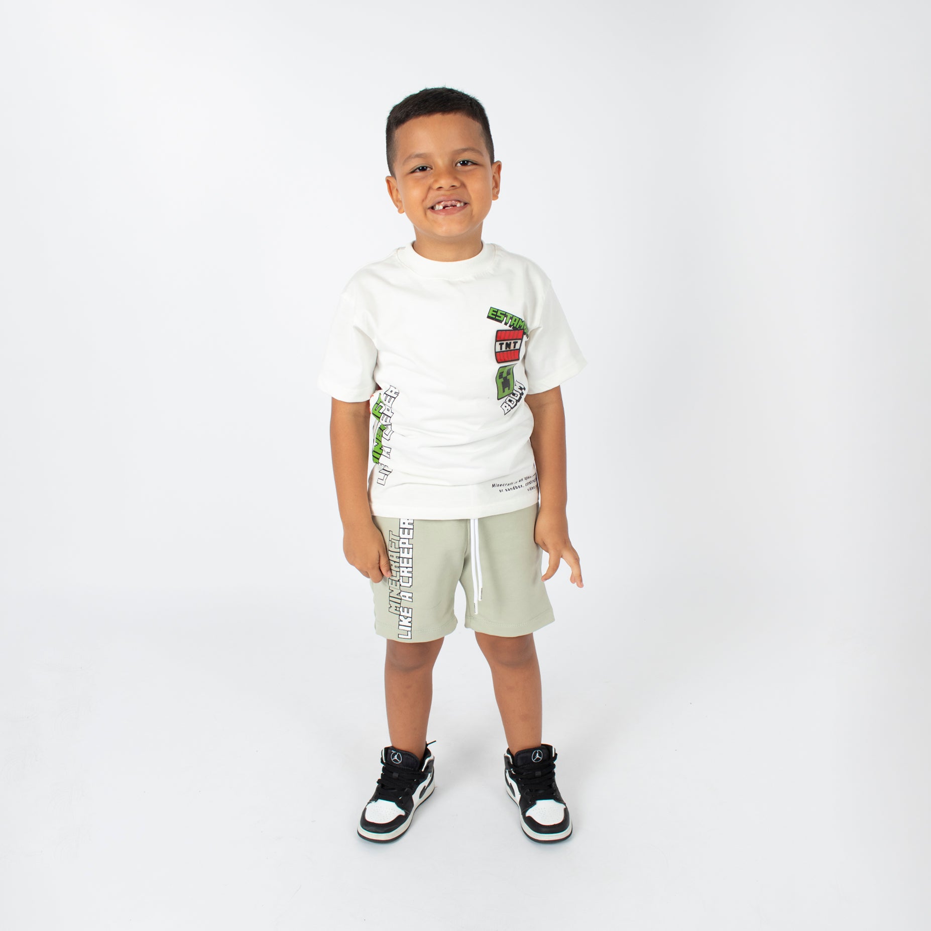 Conjunto niño Minecraft