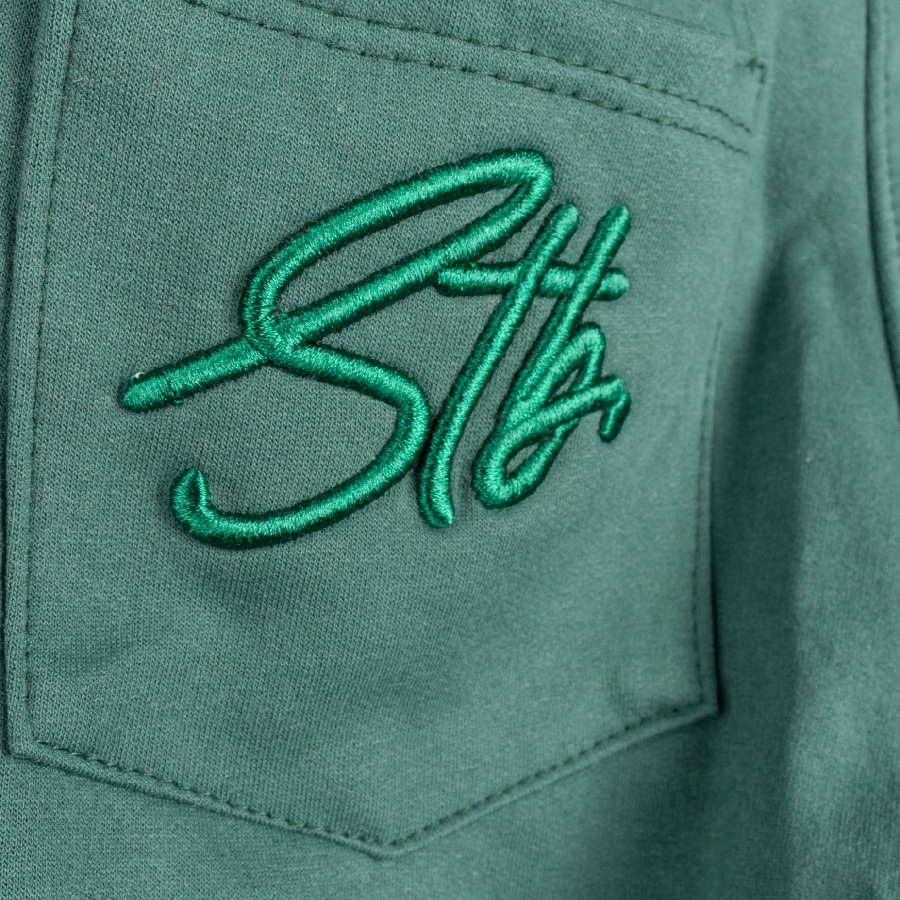 Conjunto niño sudadera verde