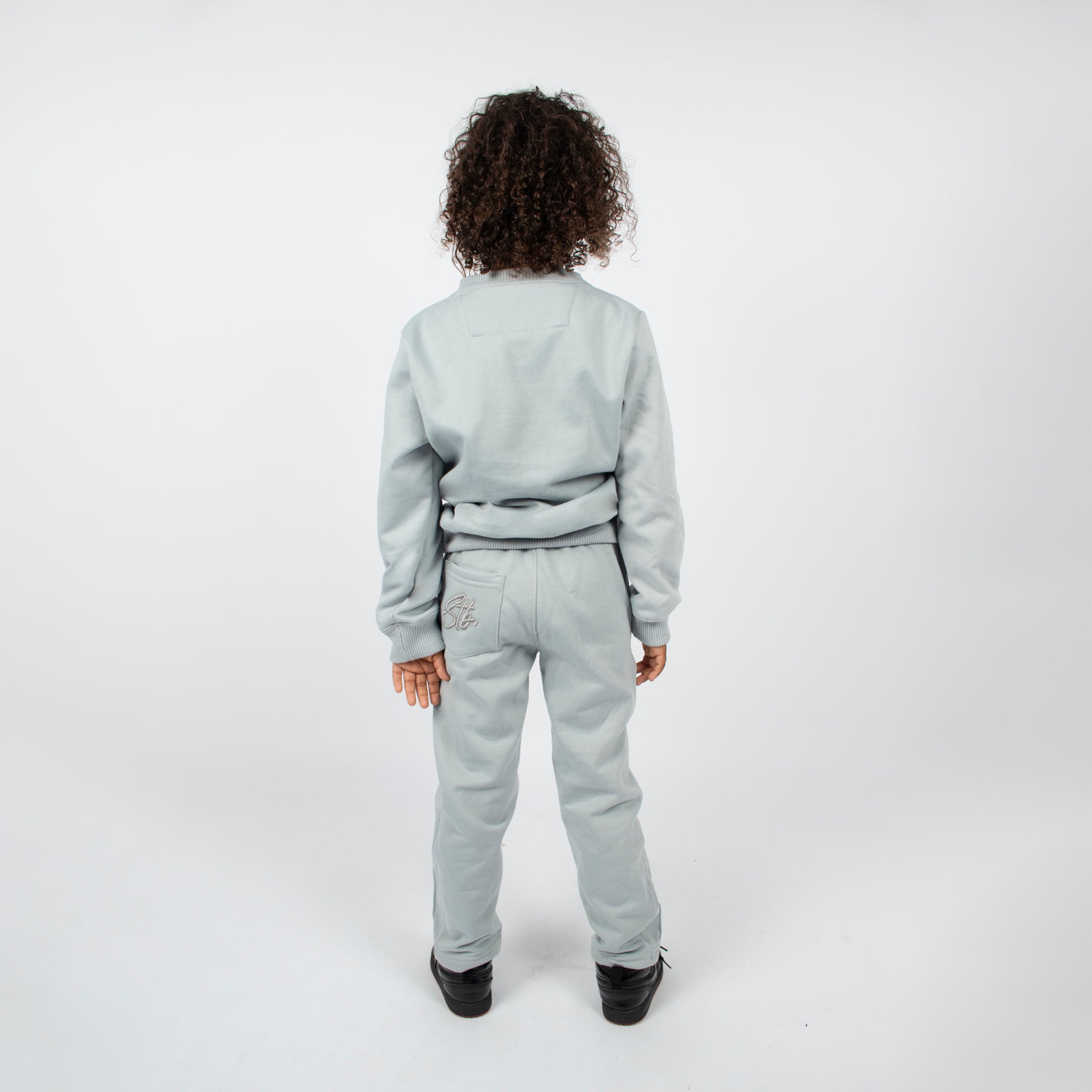 Conjunto niño sudadera gris