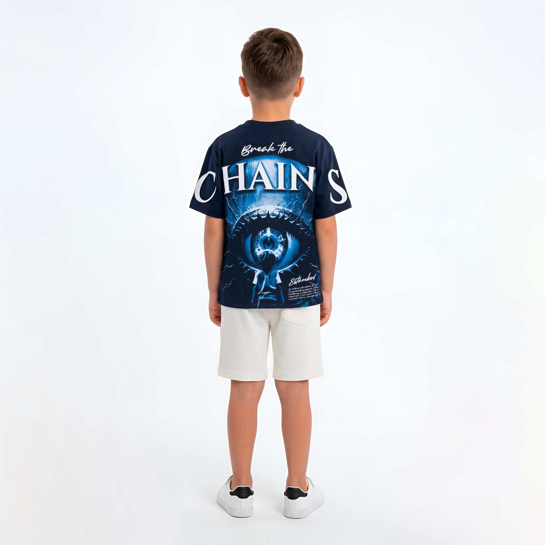 Conjunto niño estampado Chains