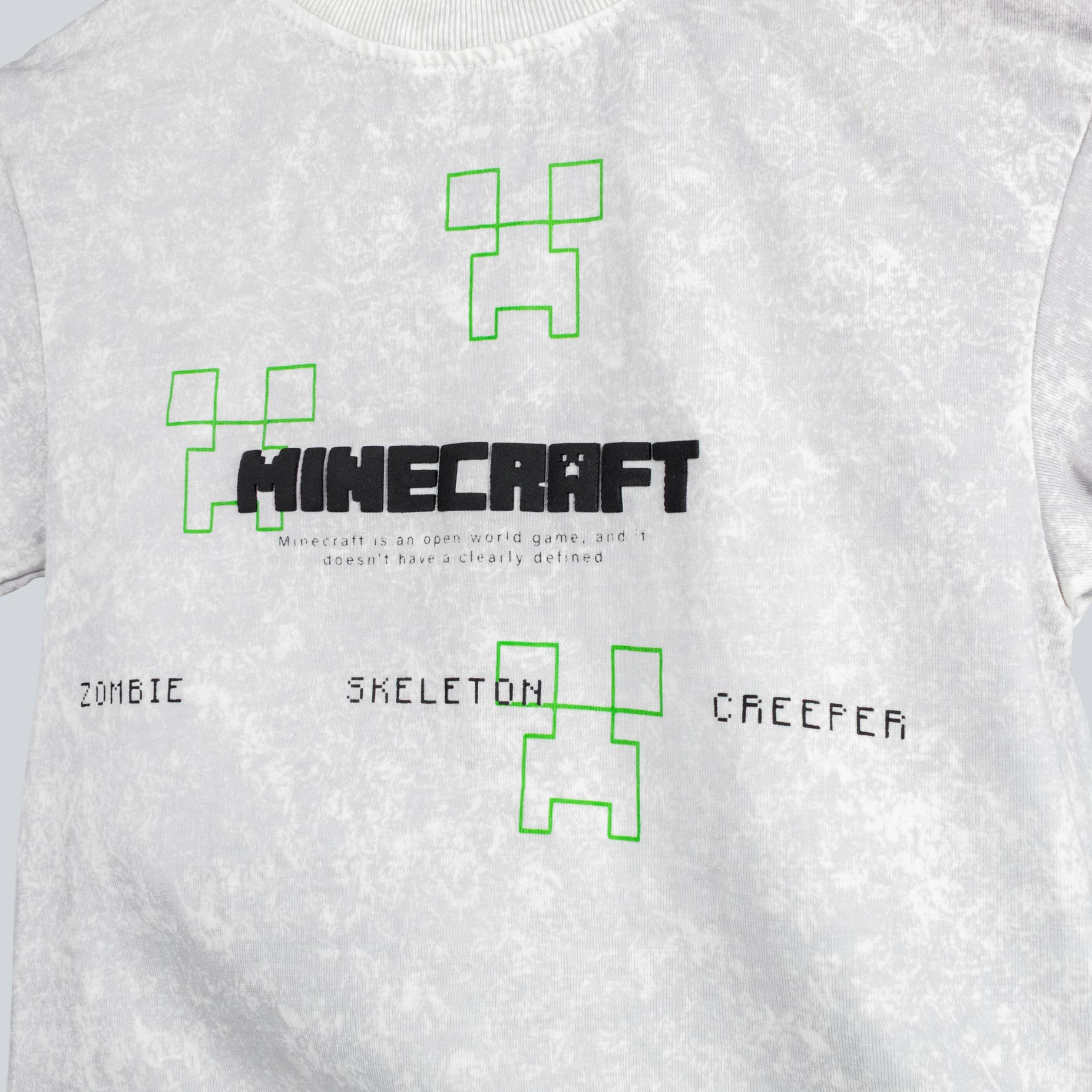 Conjunto niño Minecraft