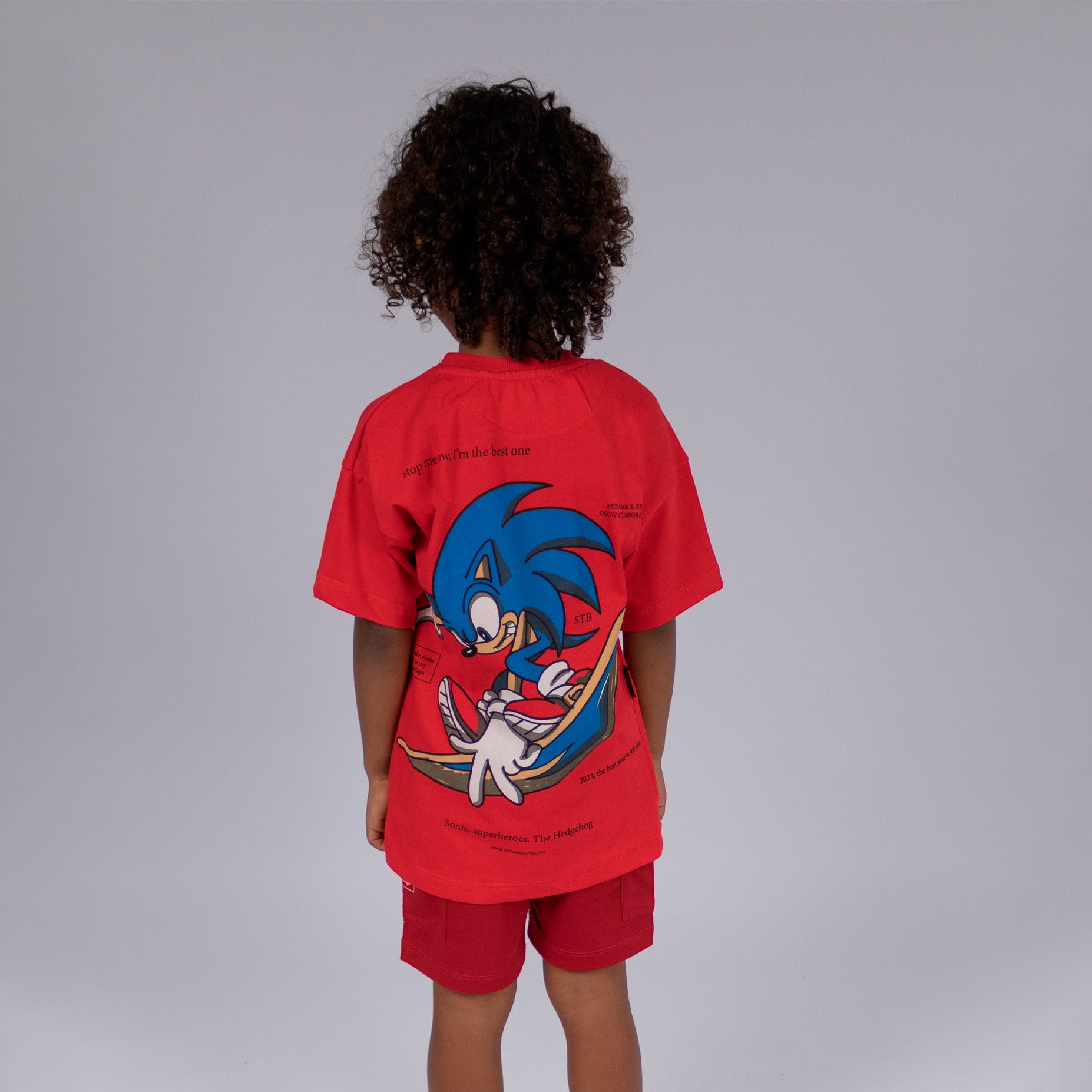 Conjunto niño sonic
