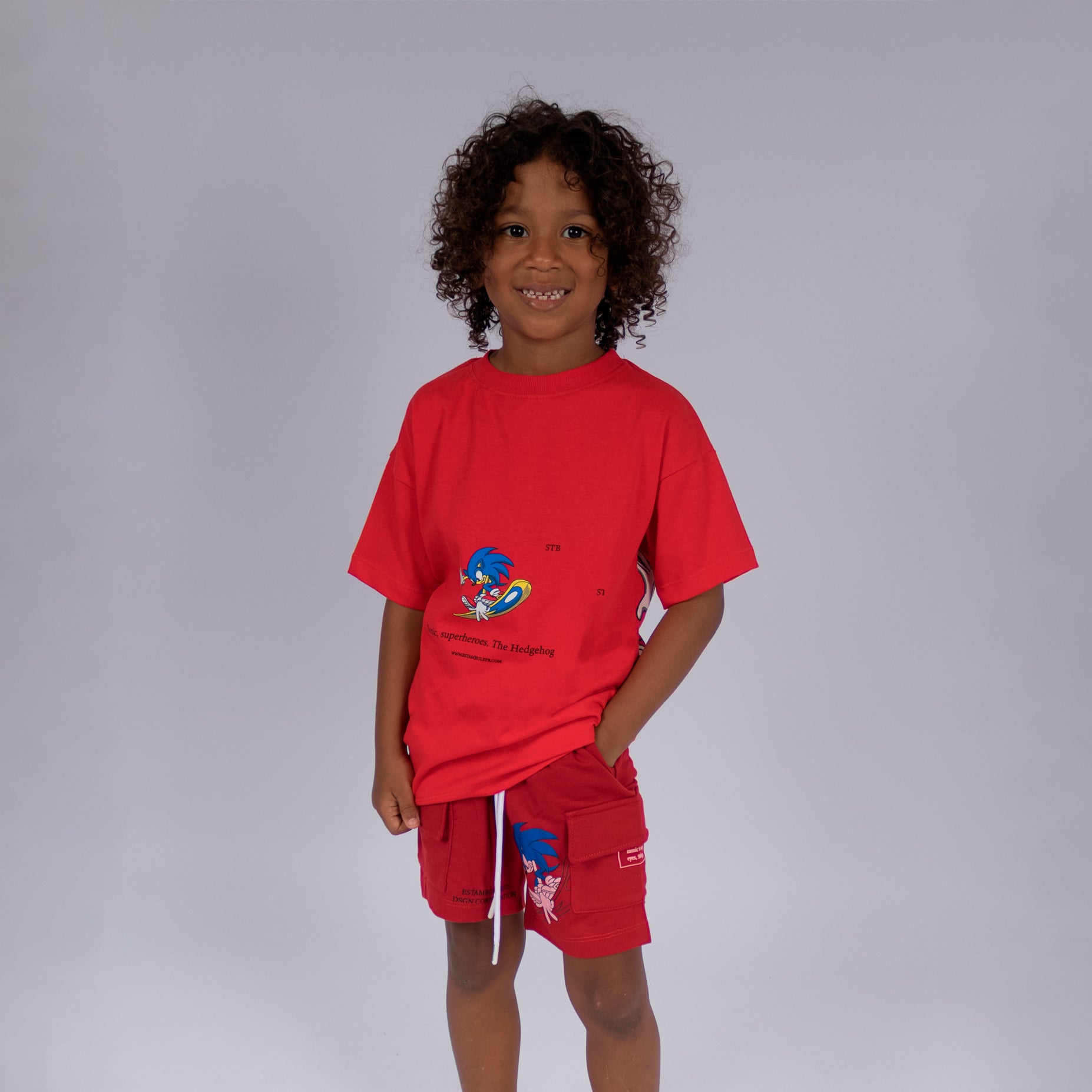 Conjunto niño sonic