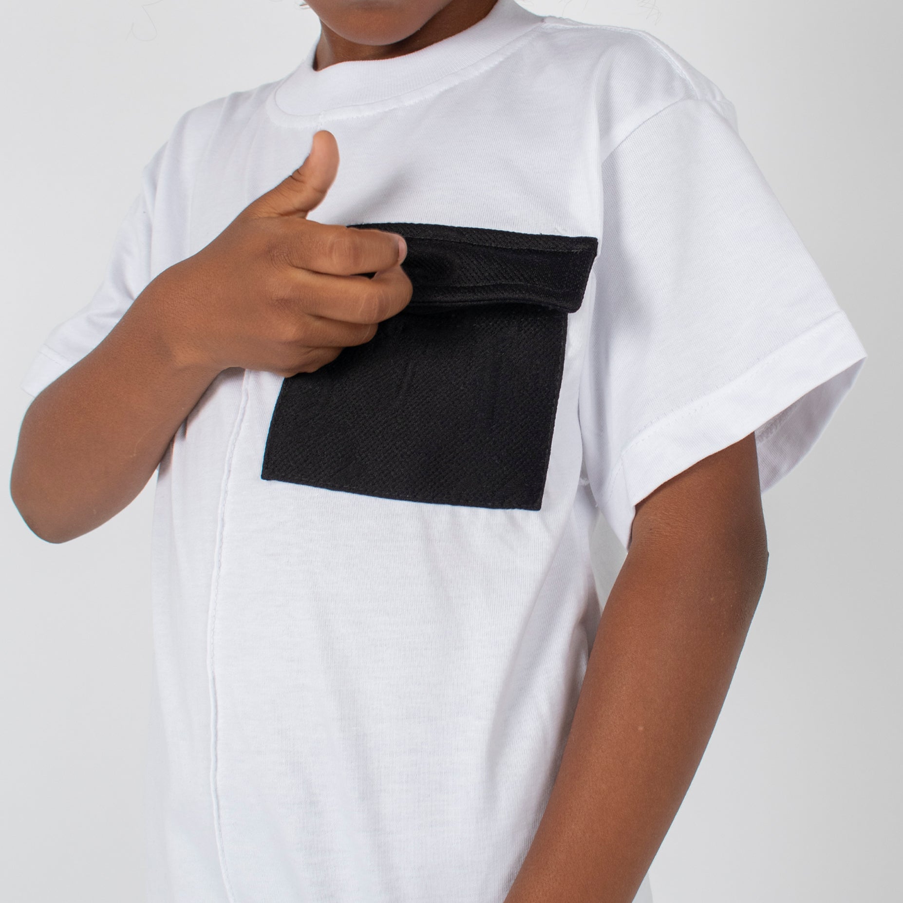 Conjunto niño clasico letras negro