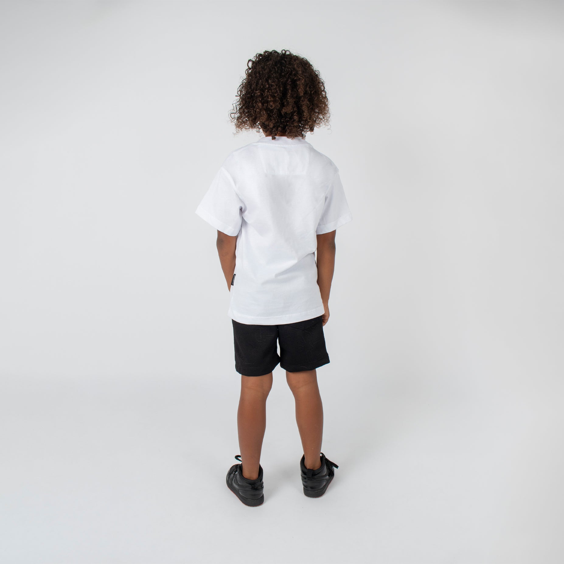 Conjunto niño clasico letras negro