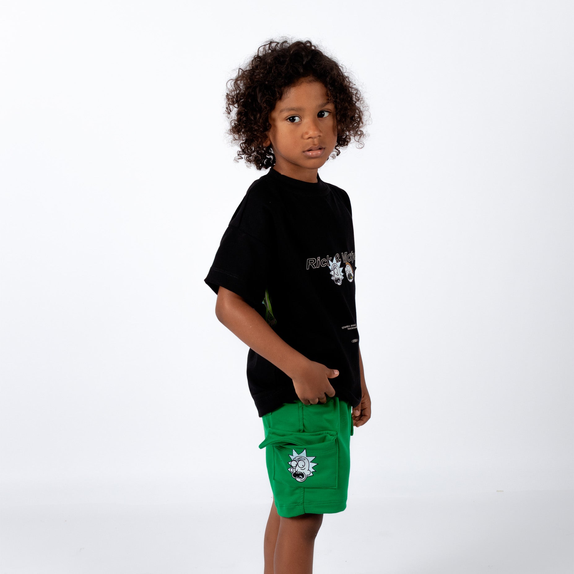 Conjunto niño cargo  Rick y Morty