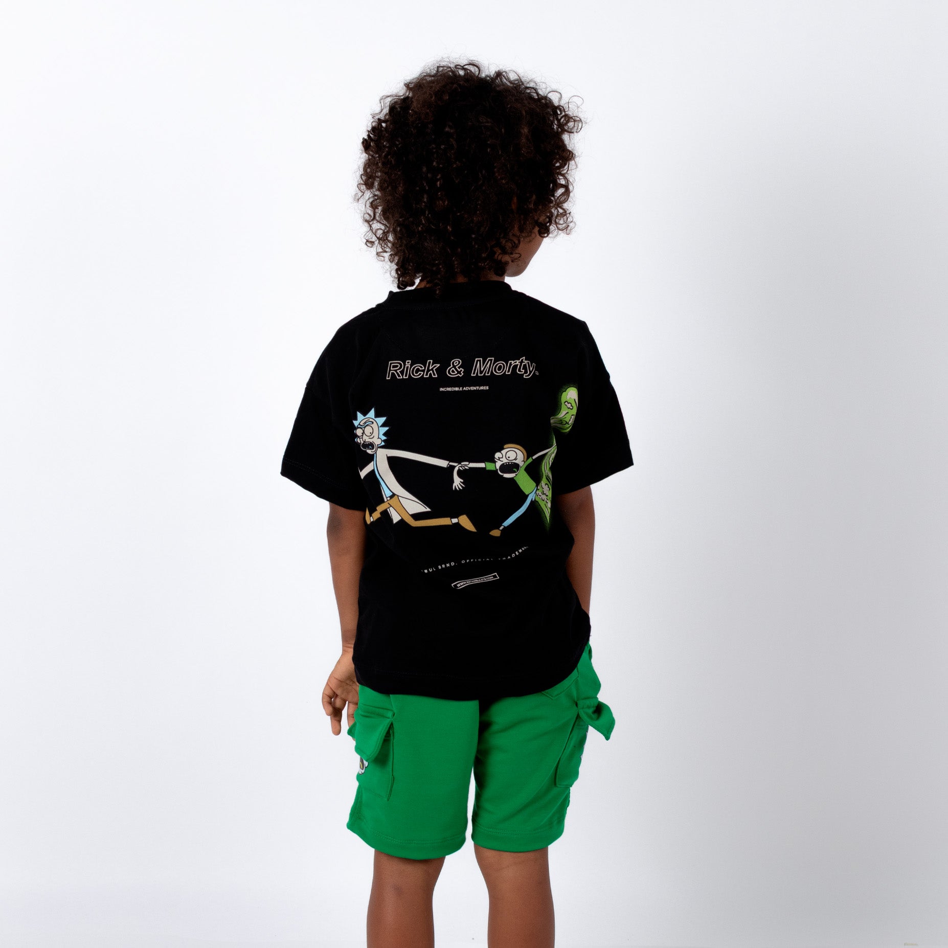 Conjunto niño cargo  Rick y Morty