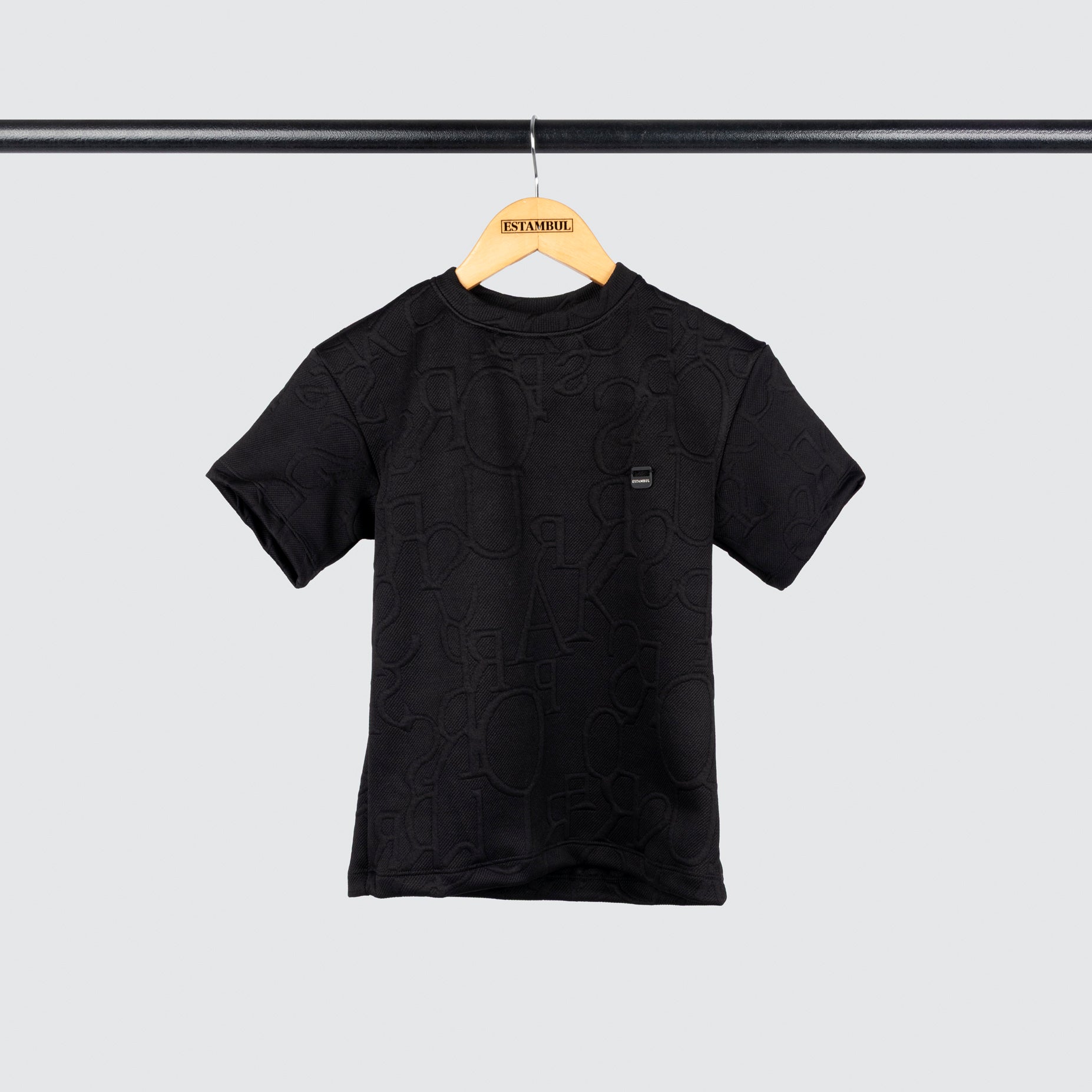 Conjunto niño Textura negro