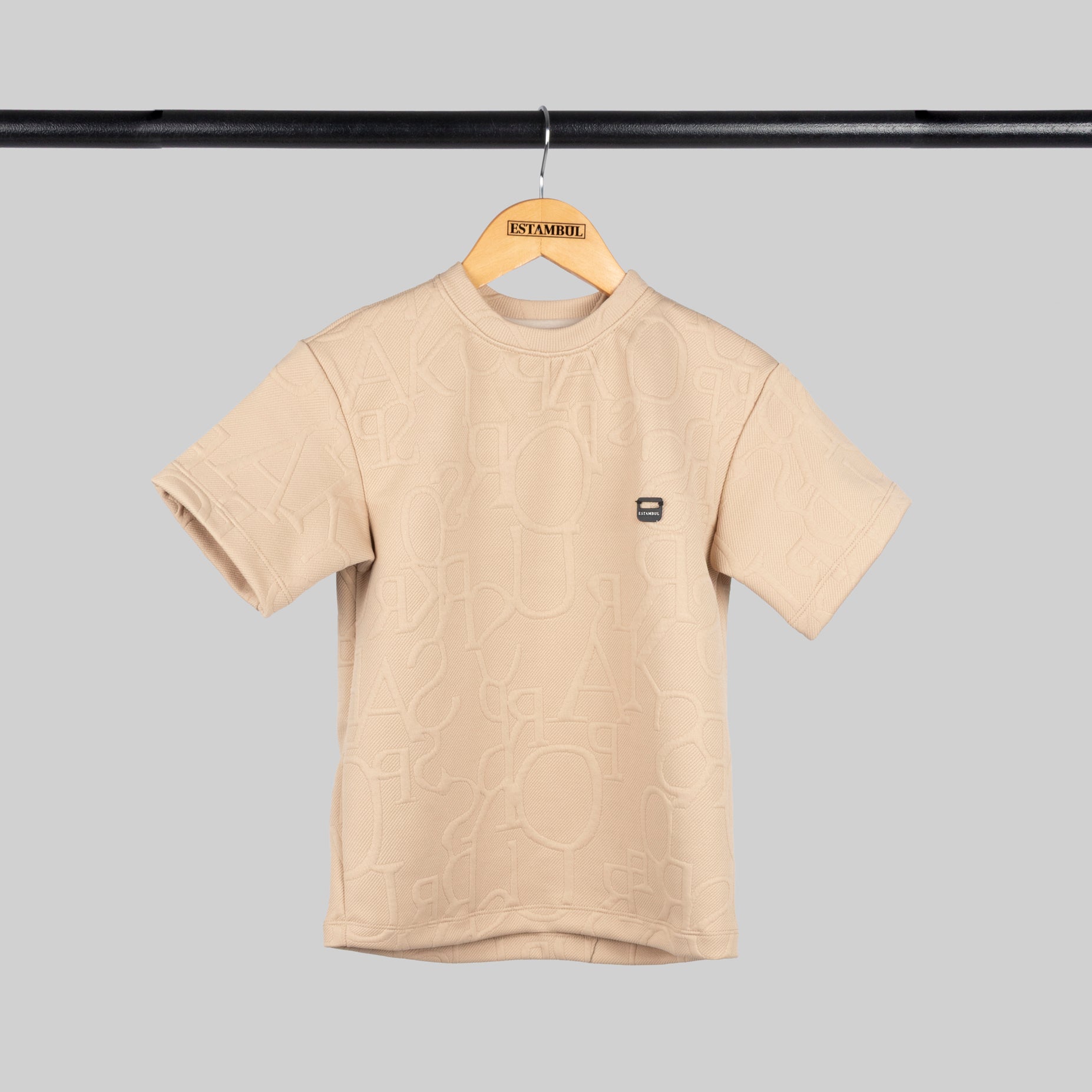 Conjunto niño Textura kaki