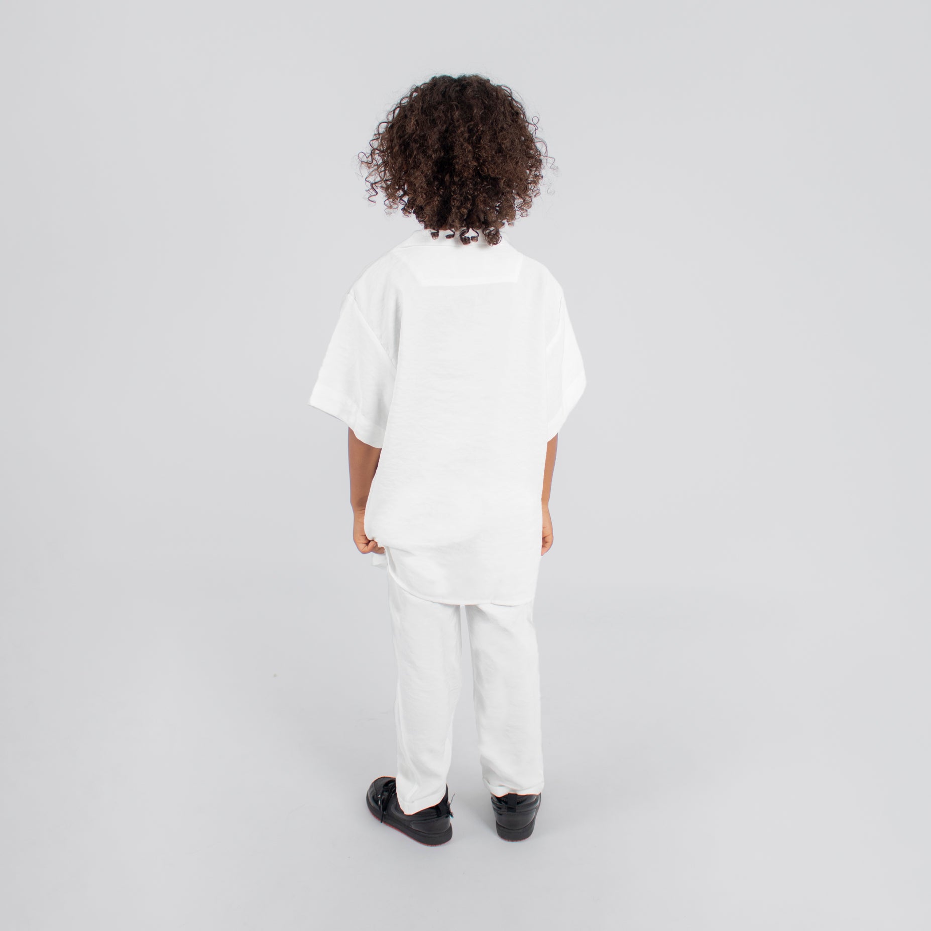 Conjunto niño pantalon blanco