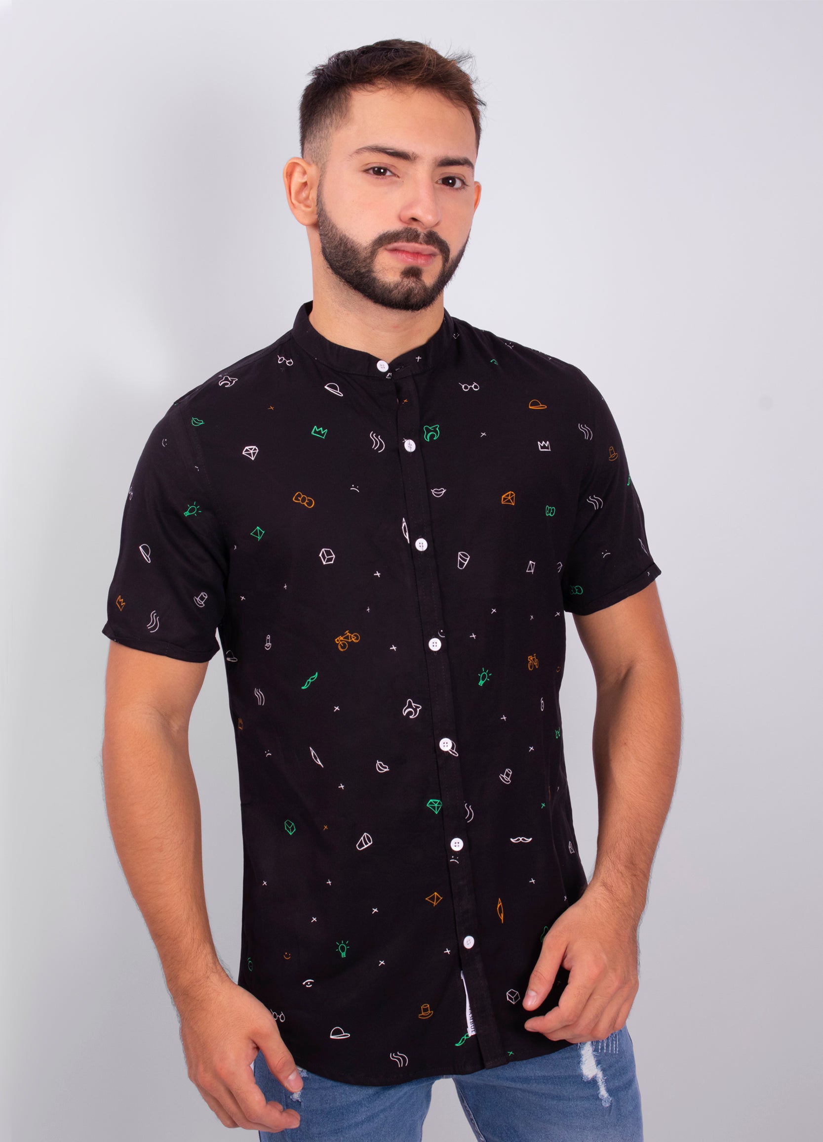 Camisa hombre Black