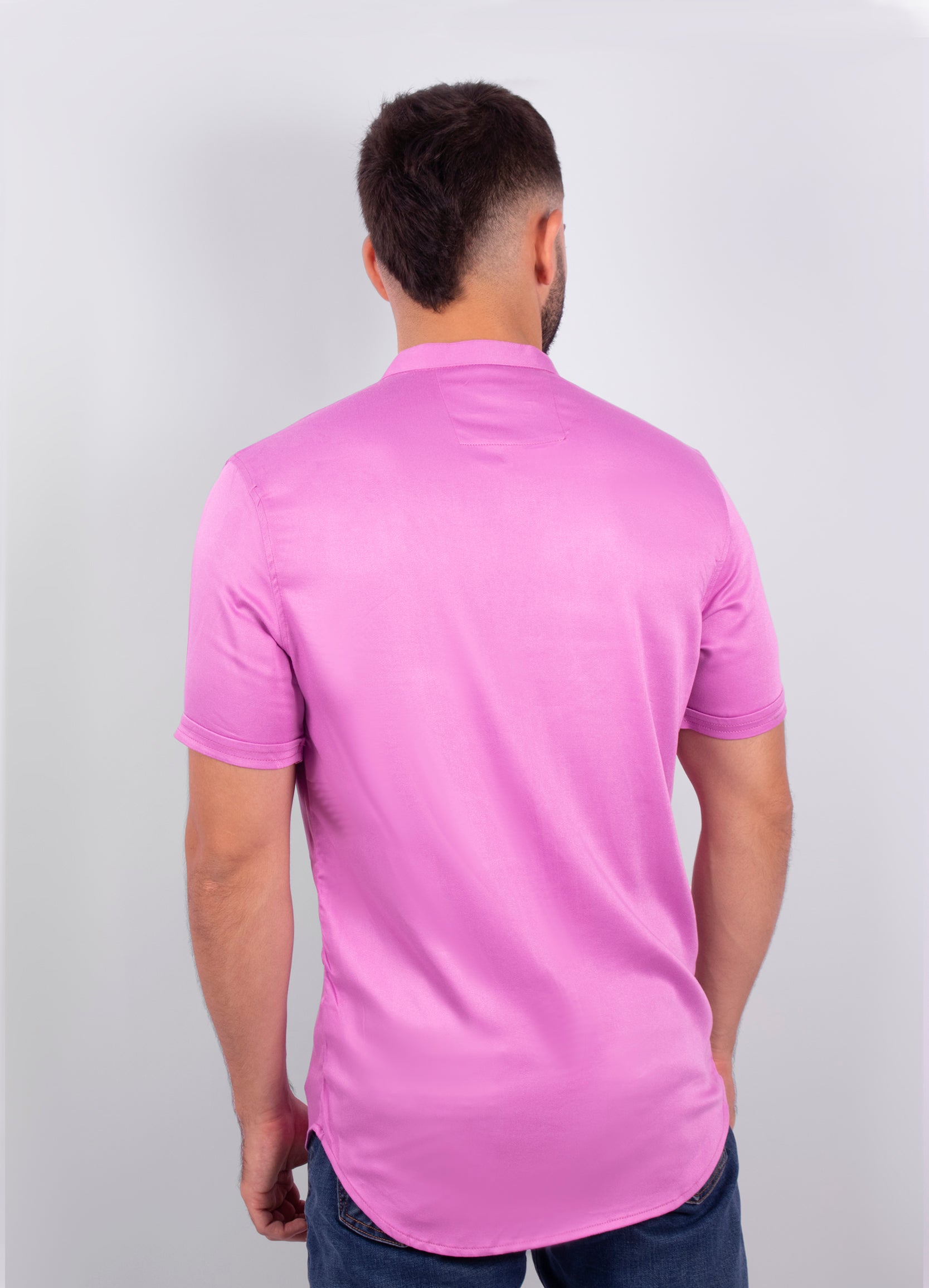 Camisa hombre amada rosada