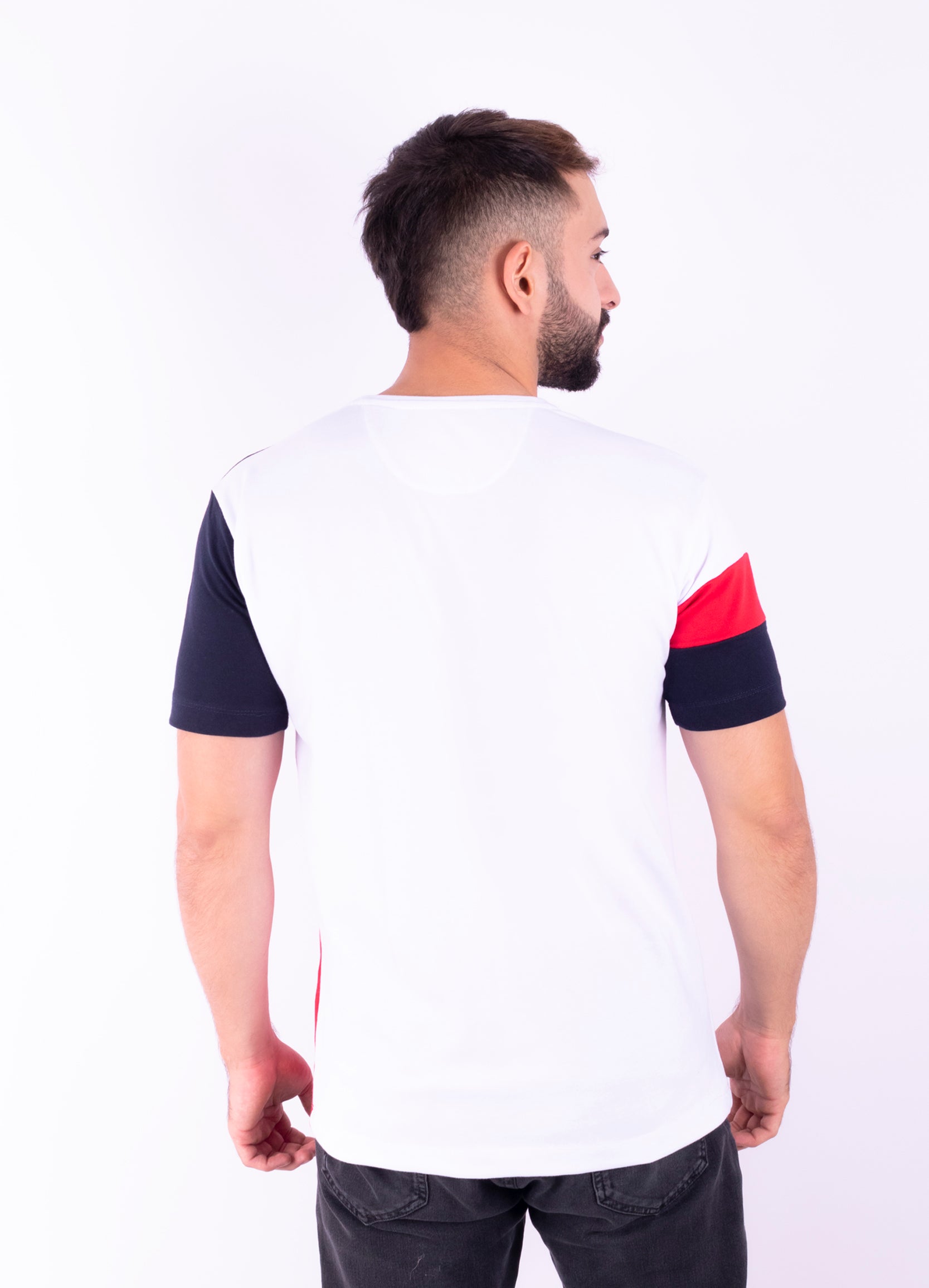 Camiseta hombre cortes crichet