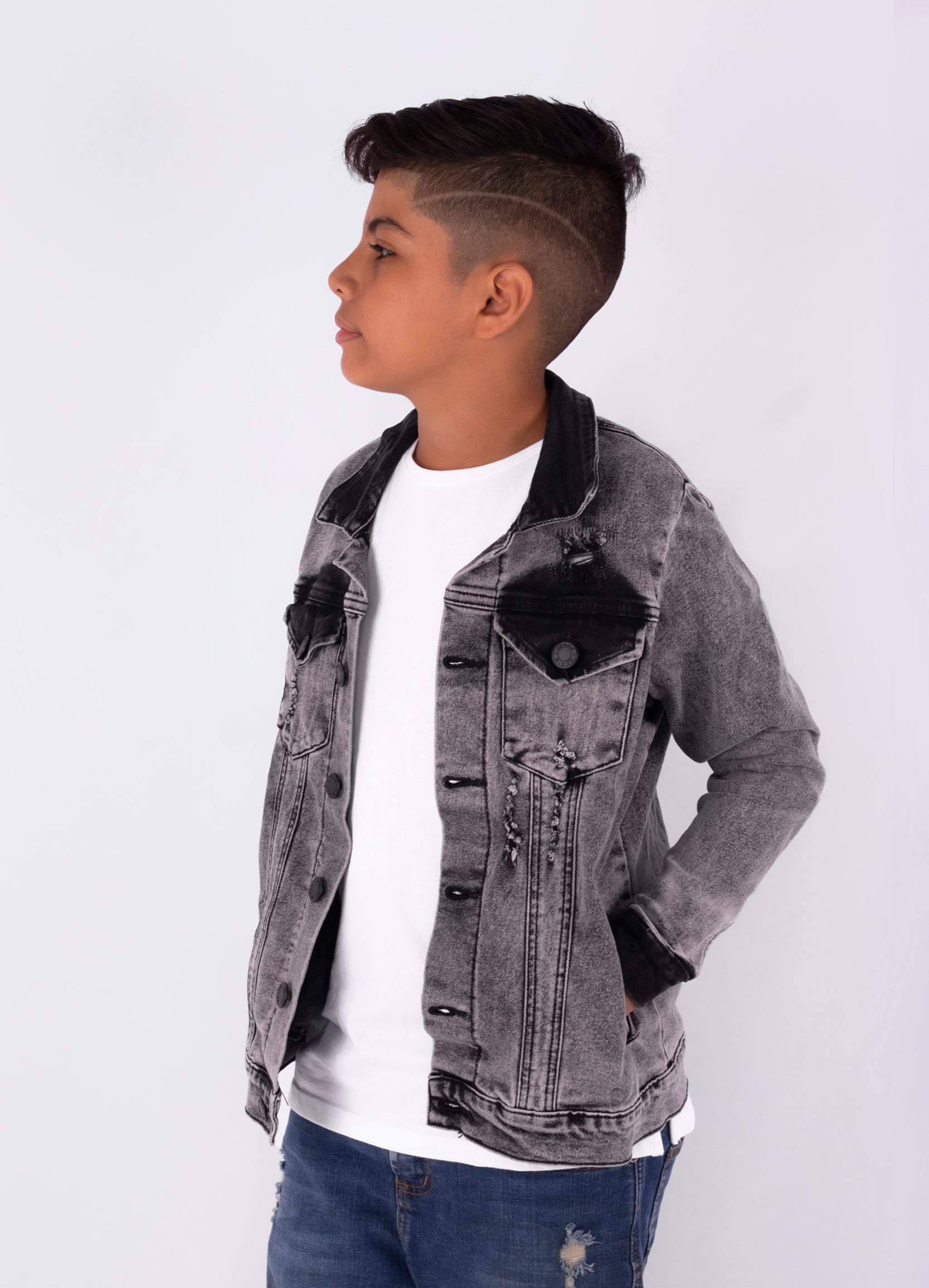 Chaqueta niño sky claro