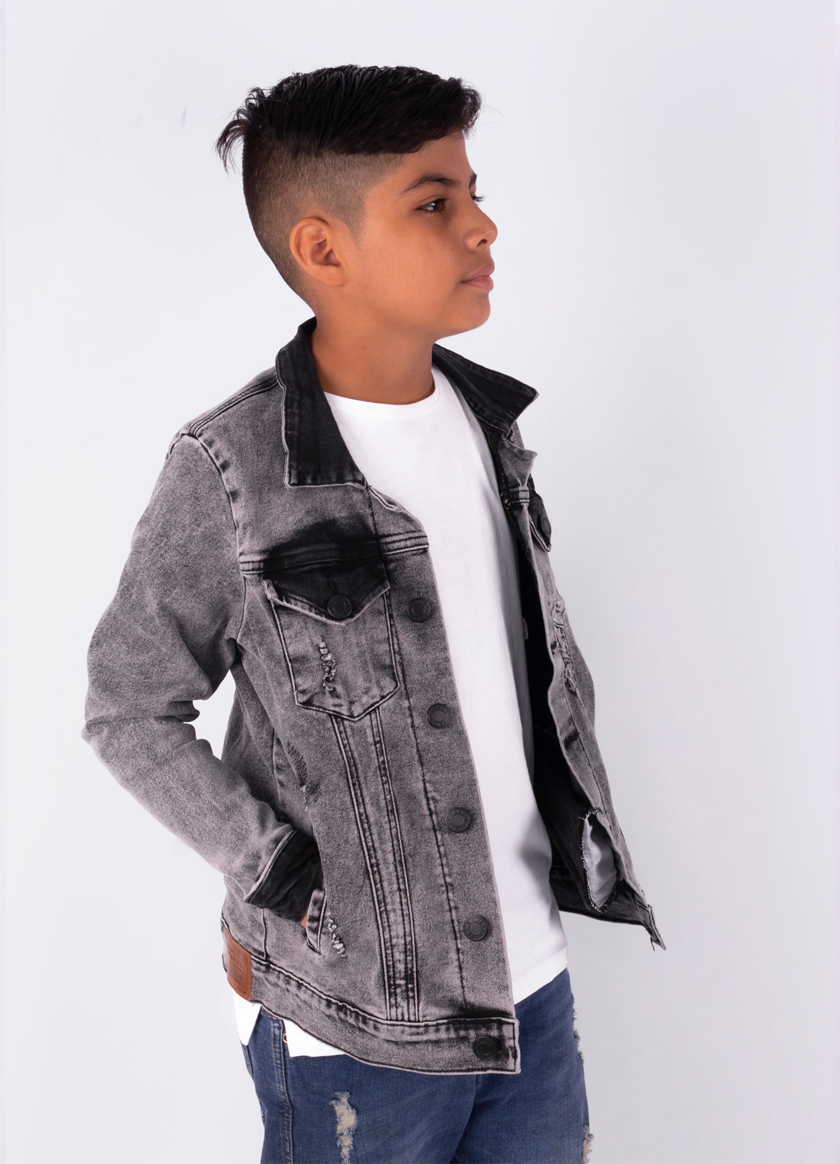 Chaqueta niño sky claro