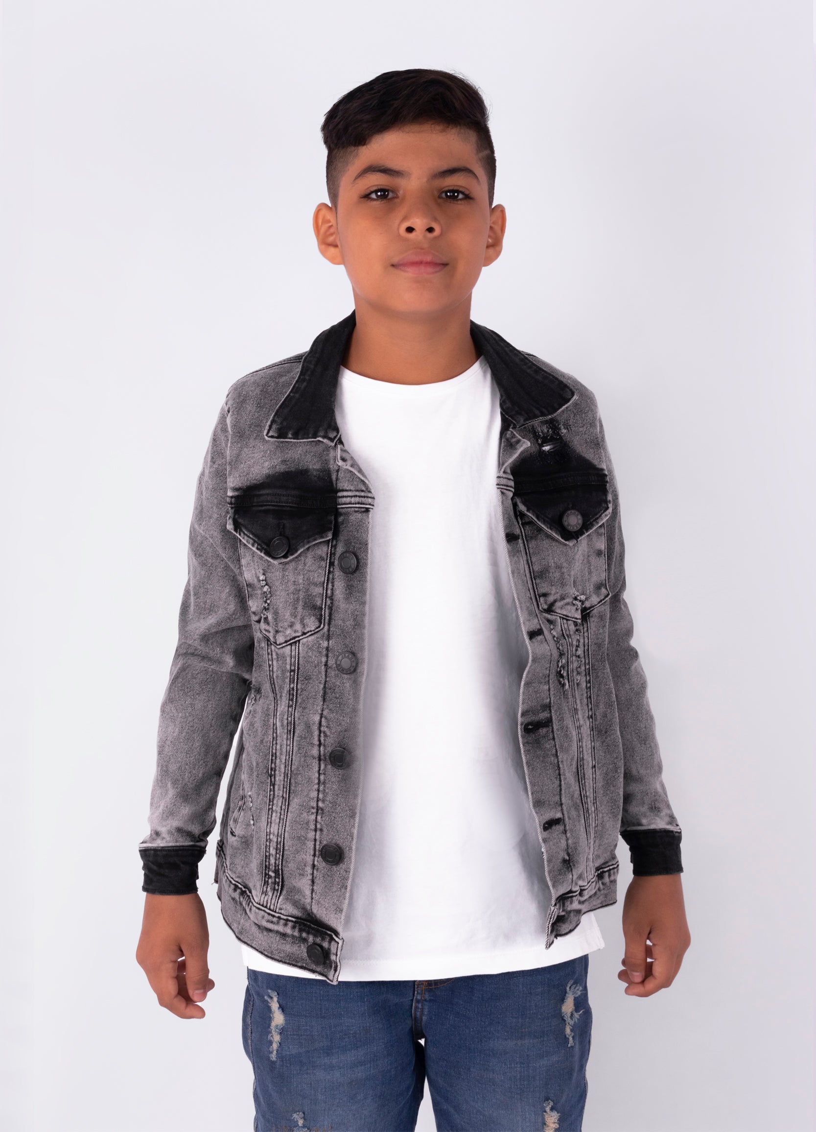 Chaqueta niño sky claro