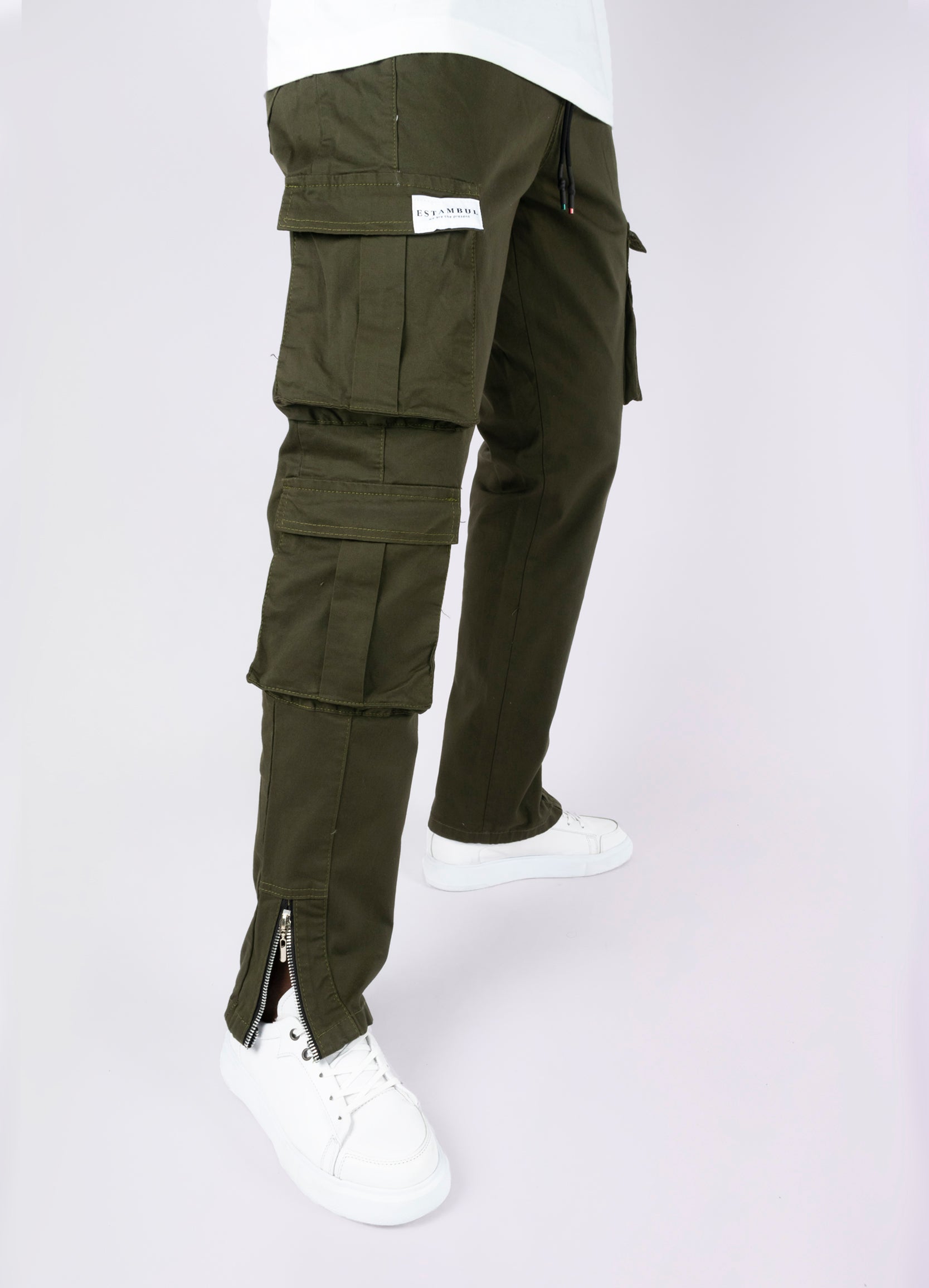 Jogger hombre Cargo con Cierre