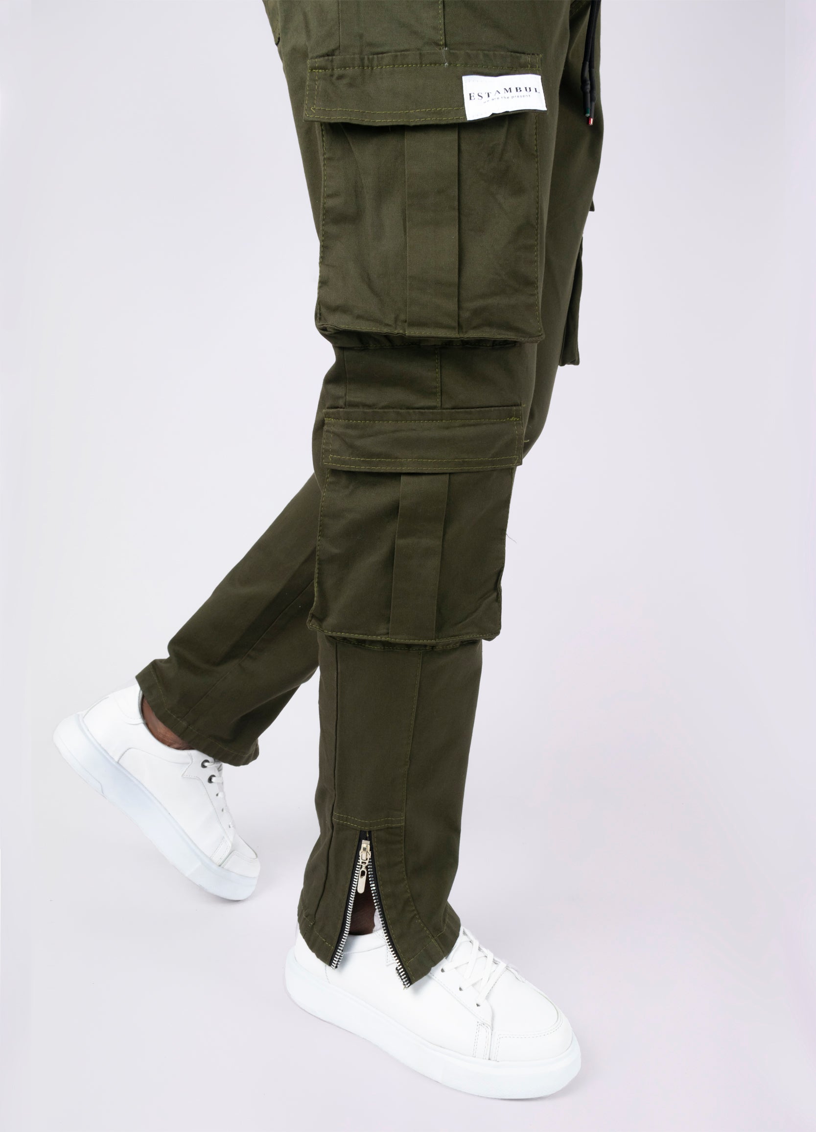 Jogger hombre Cargo con Cierre