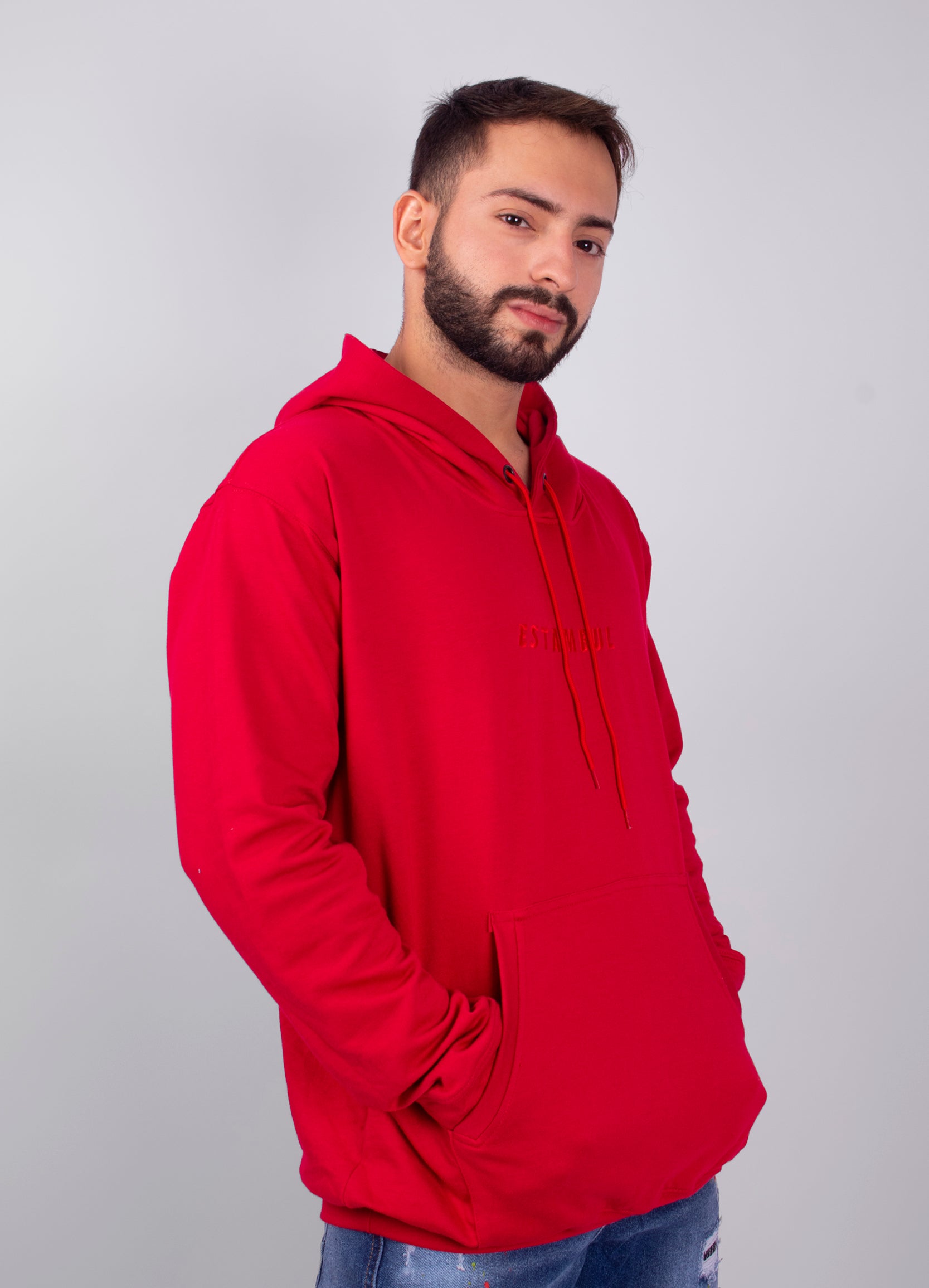 Suéter hombre  Estambul rojo