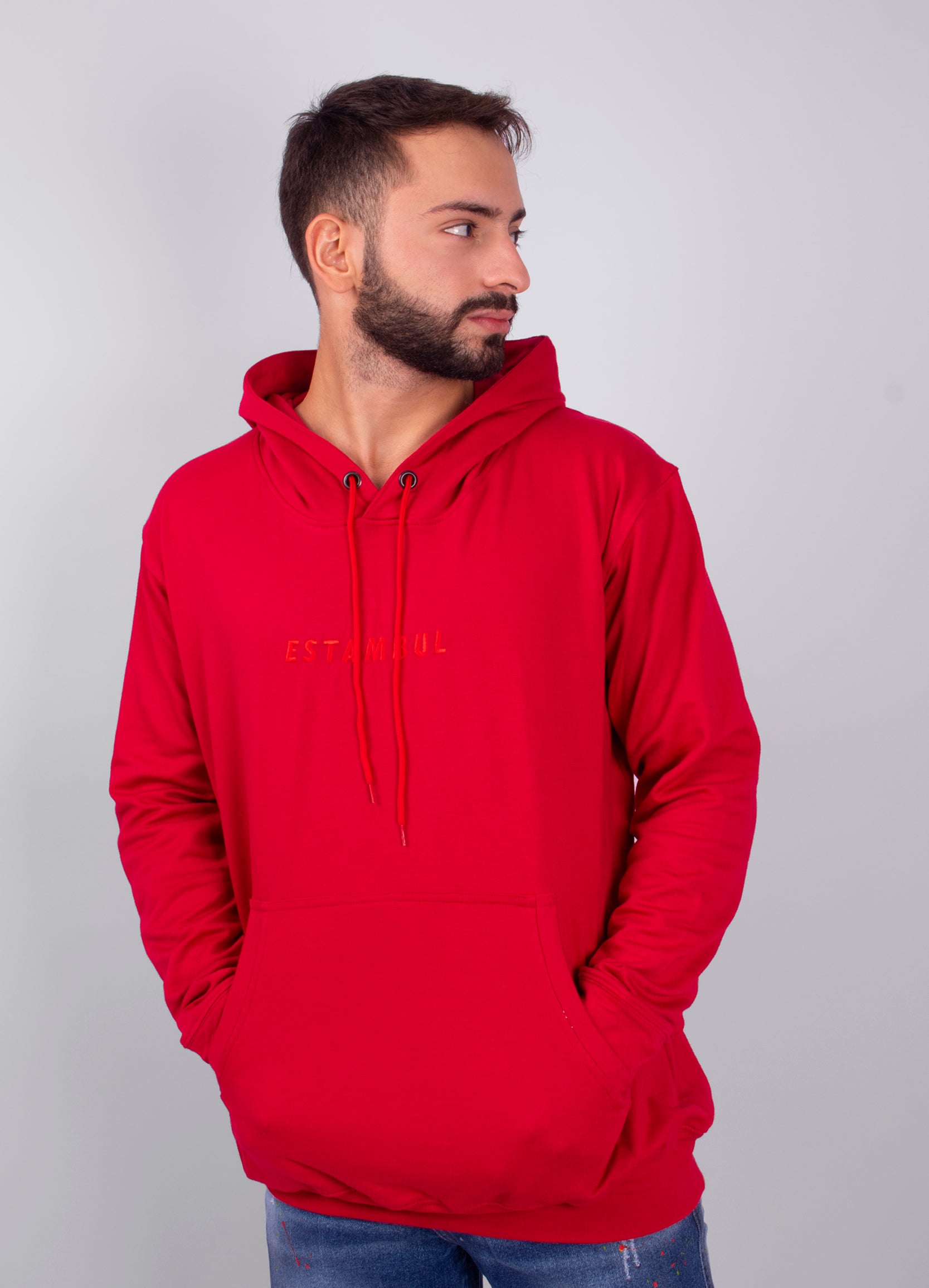 Suéter hombre  Estambul rojo