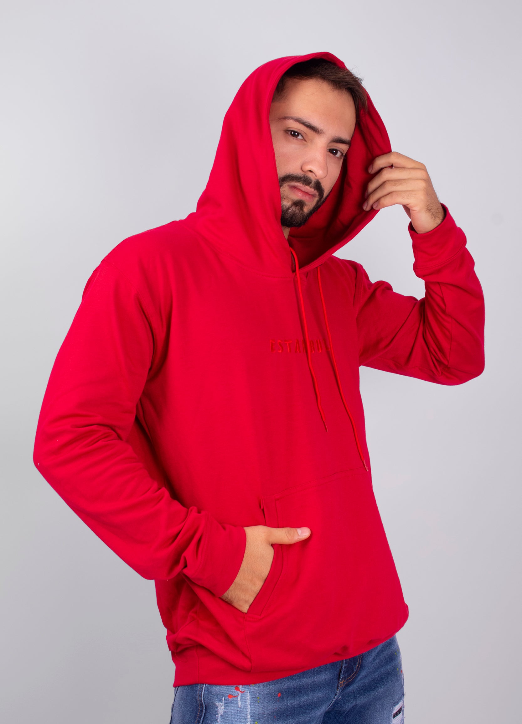 Suéter hombre  Estambul rojo