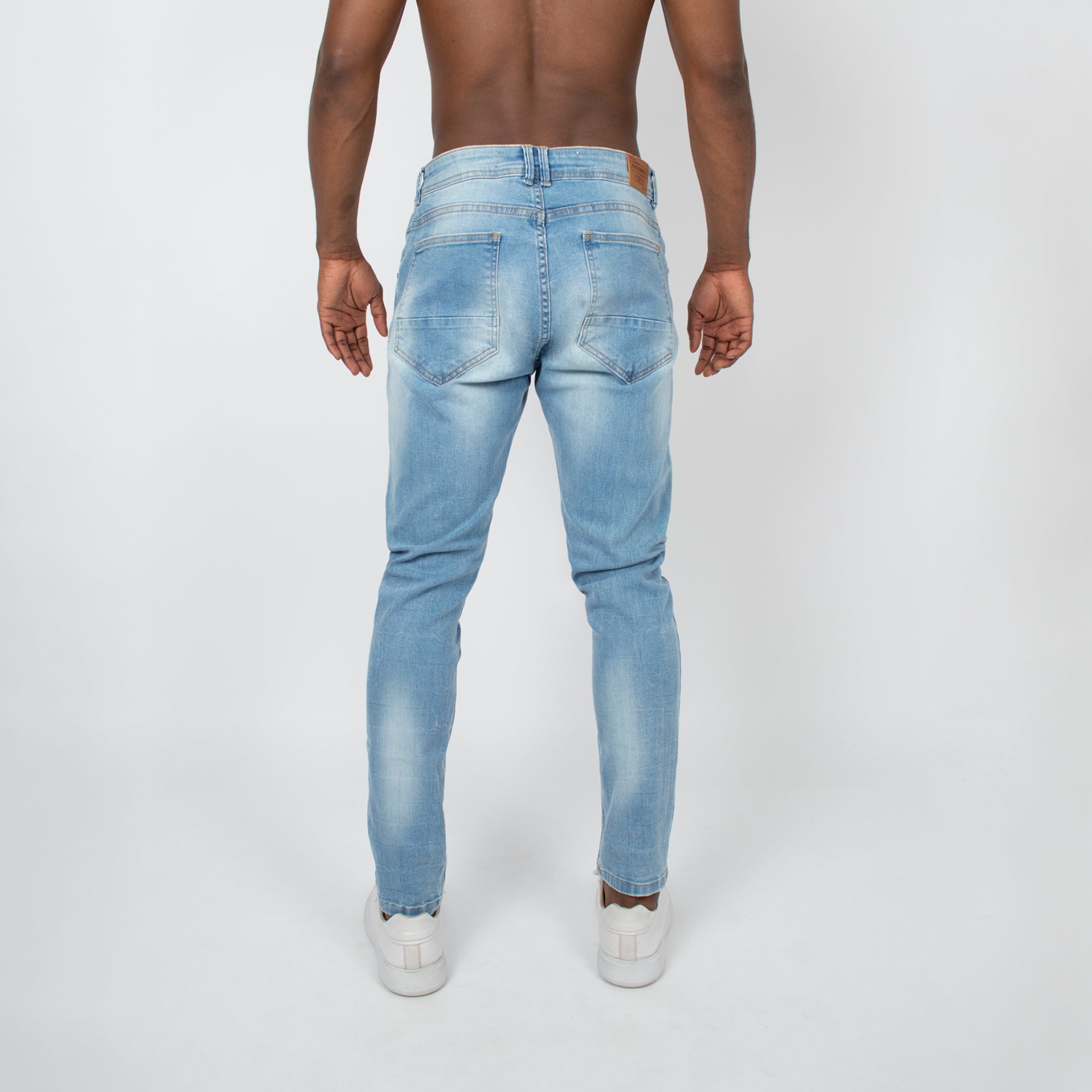 Jean hombre skinny desgaste