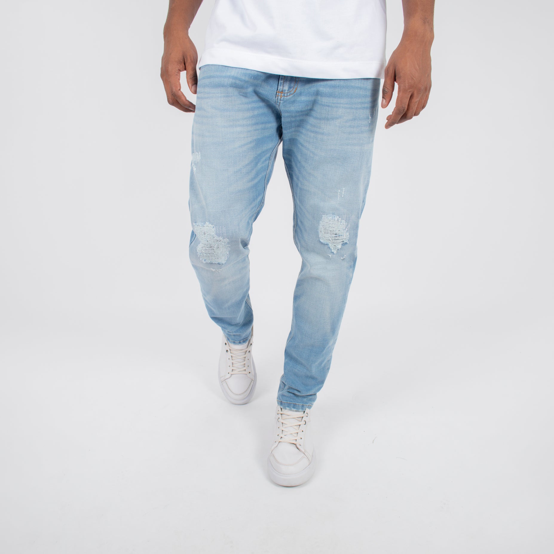 Jean hombre skinny desgaste