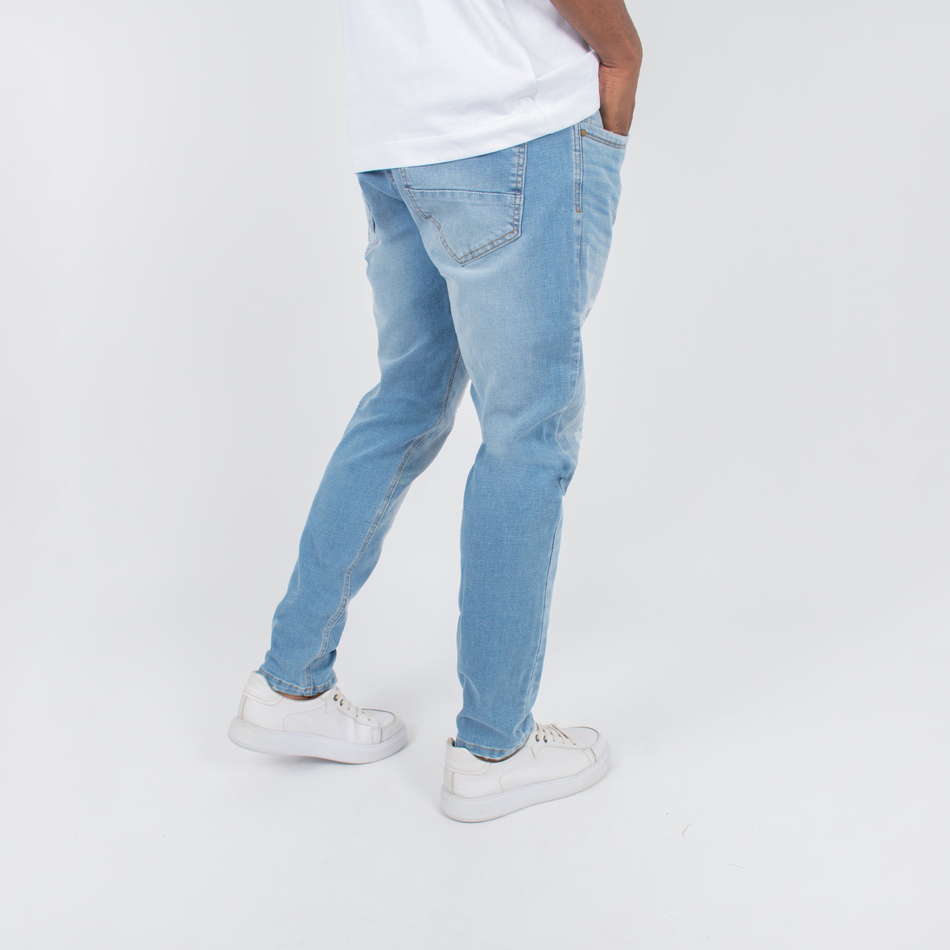 Jean hombre skinny desgaste