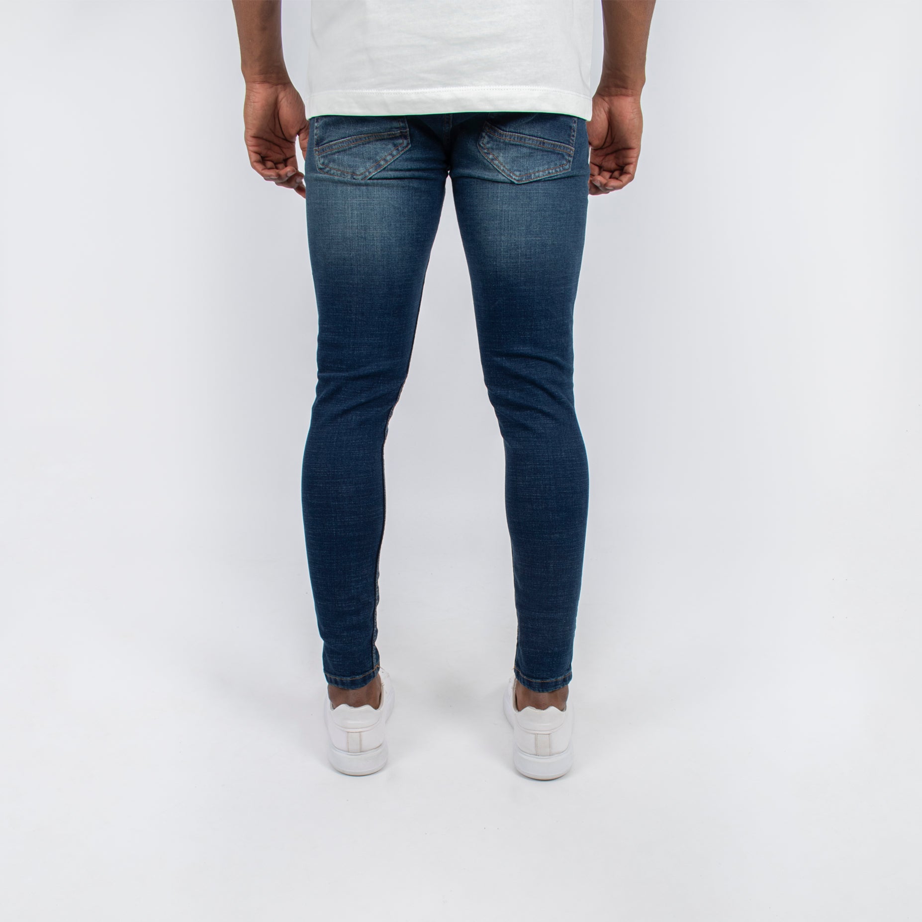 Jean hombre skinny azul oscuro