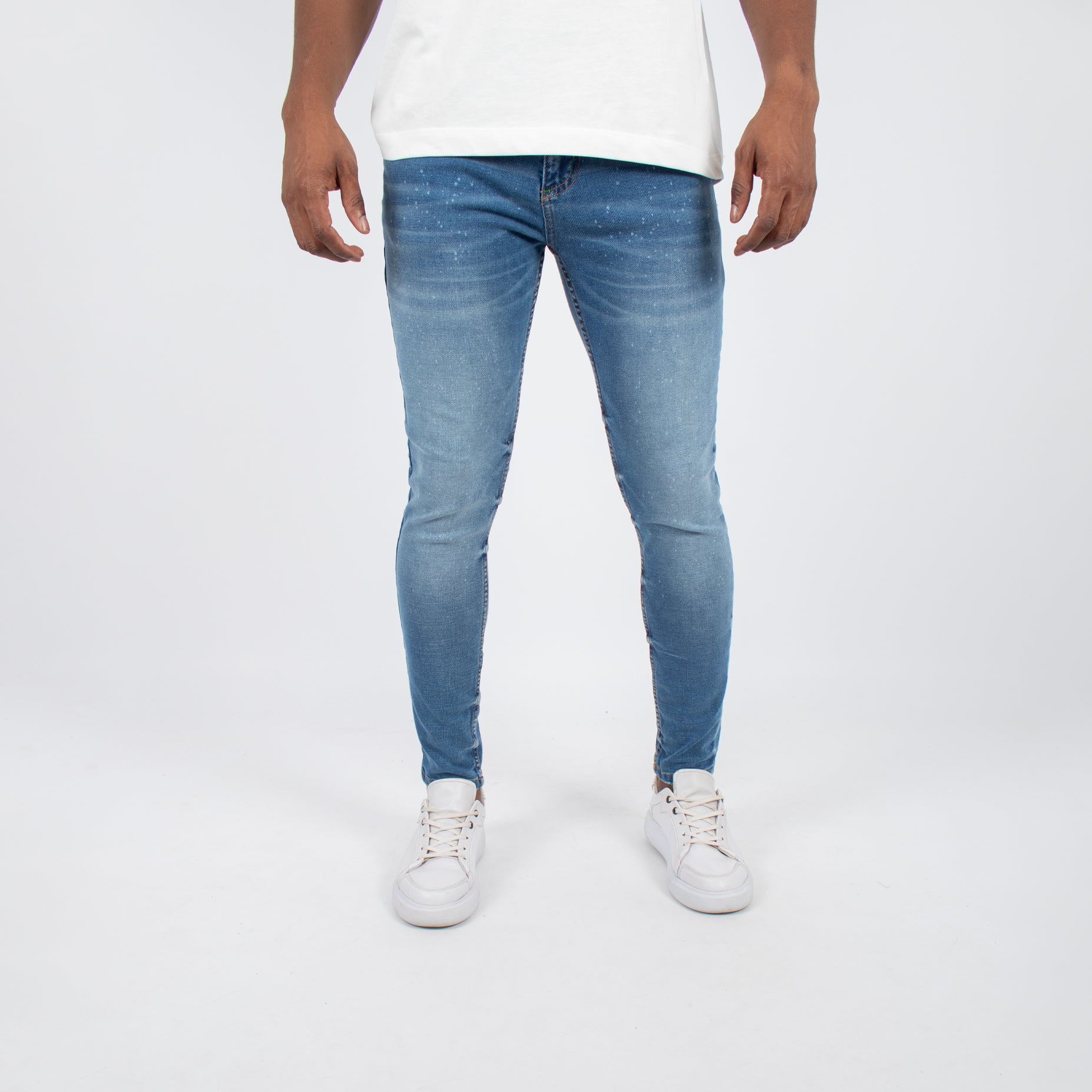 Jean hombre skinny azul