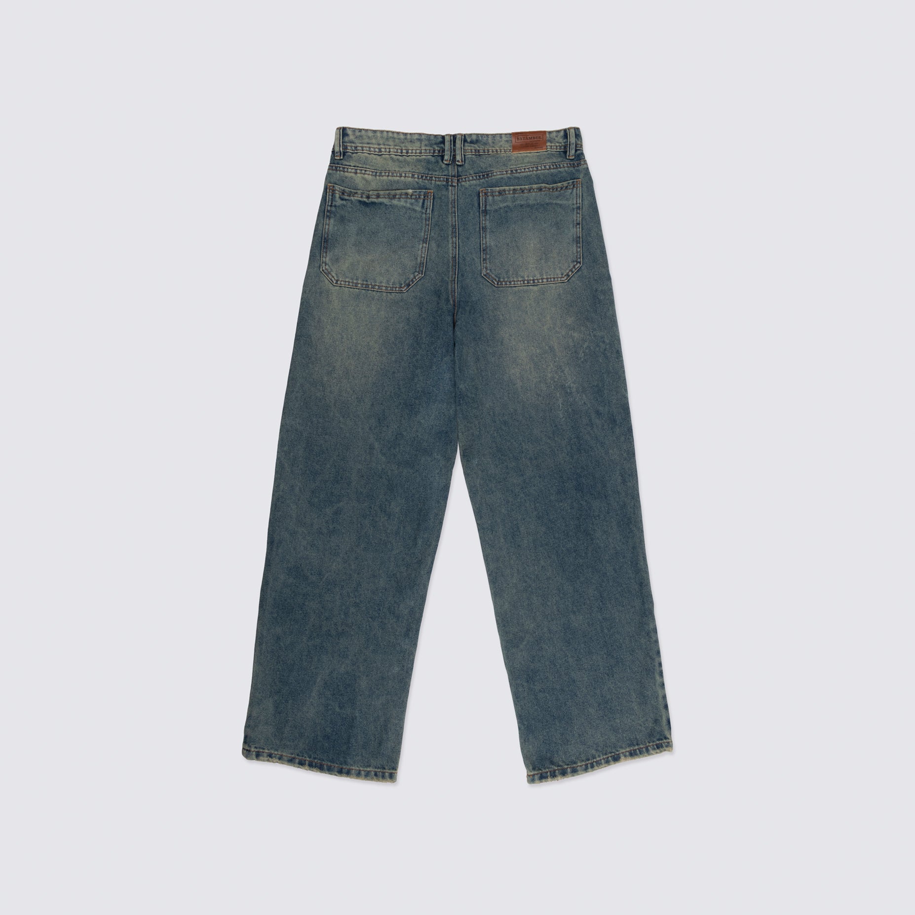 Jean hombre baggy piedras