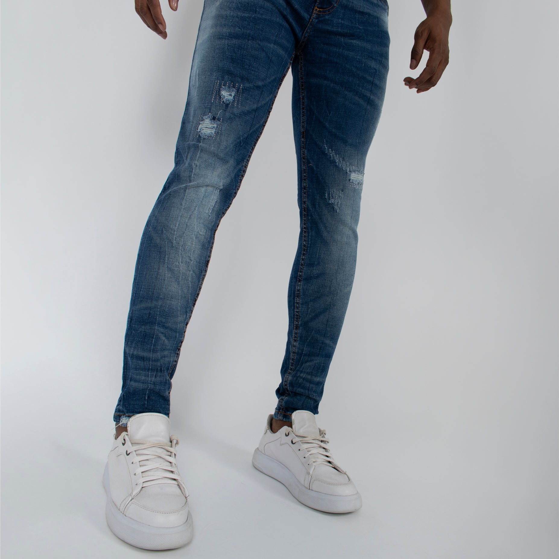 Jean hombre skinny rotos