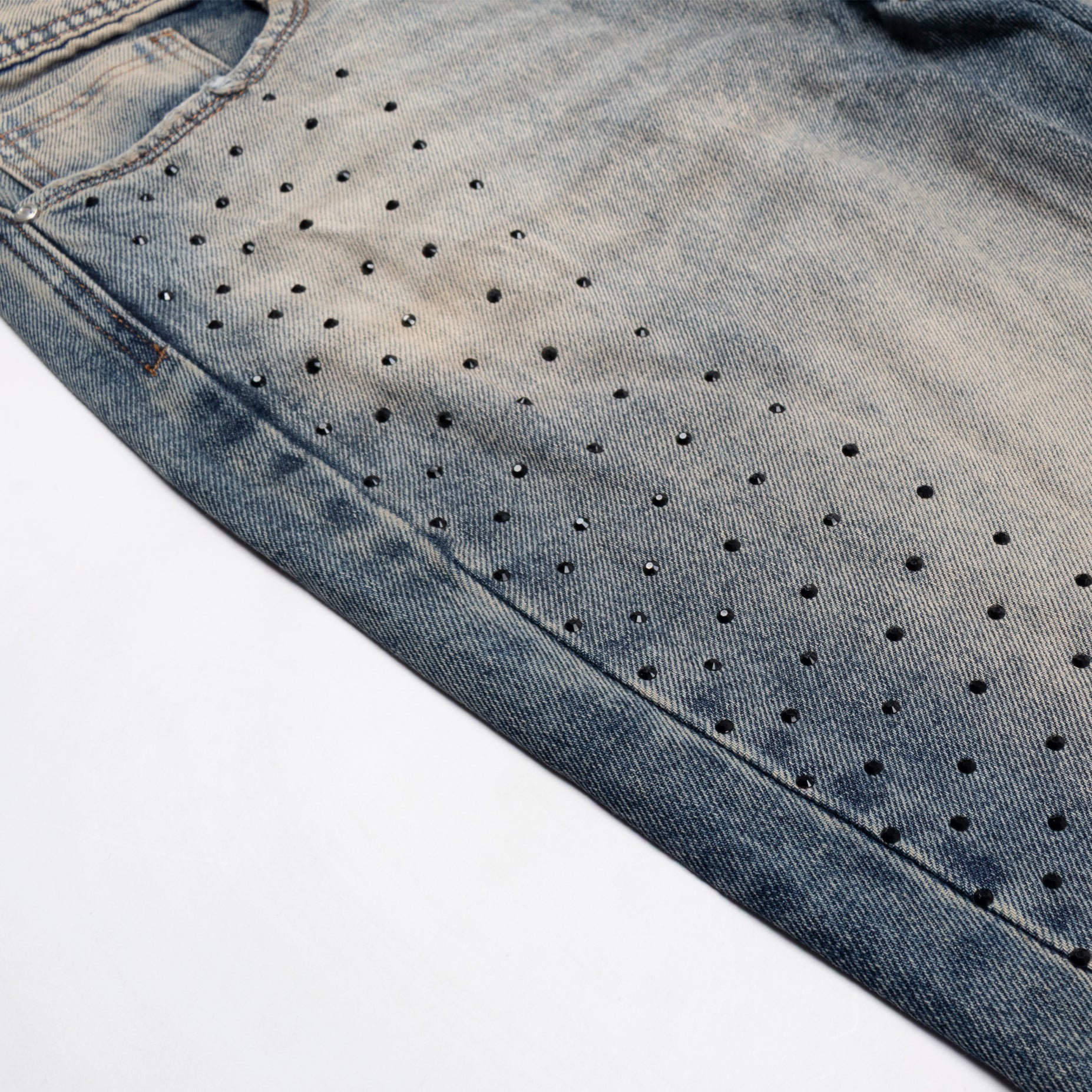 Jean hombre baggy piedras