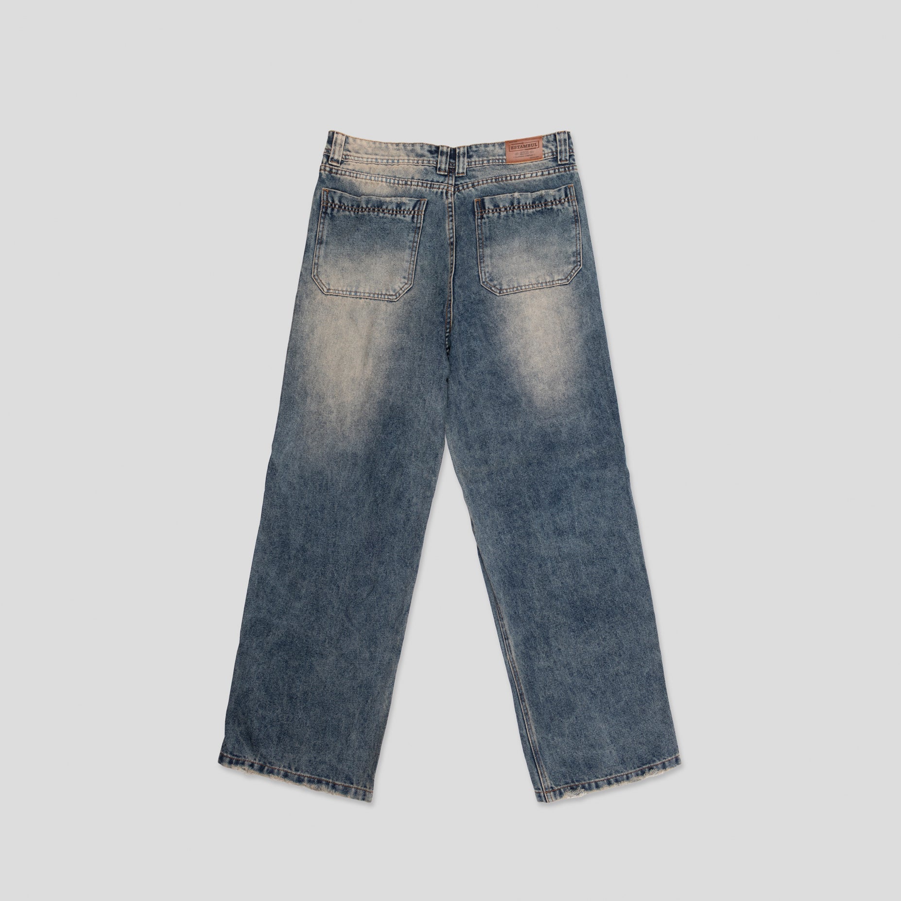 Jean hombre baggy piedras