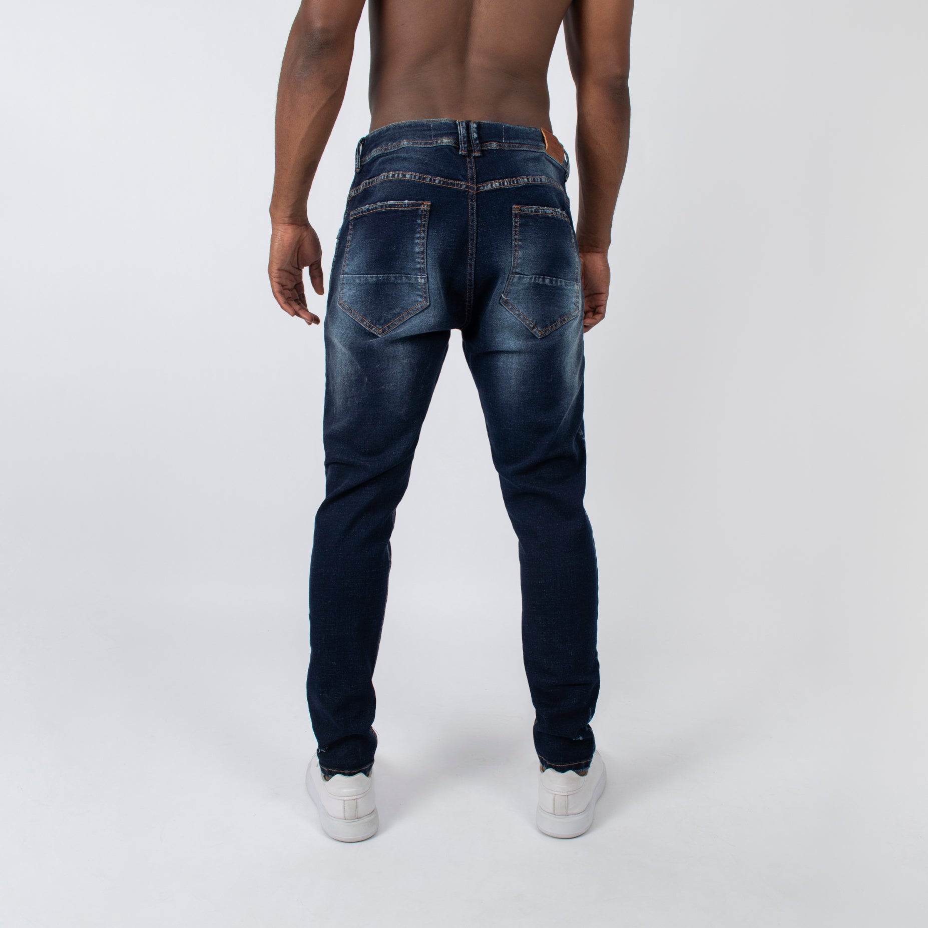 Jean hombre skinny azul