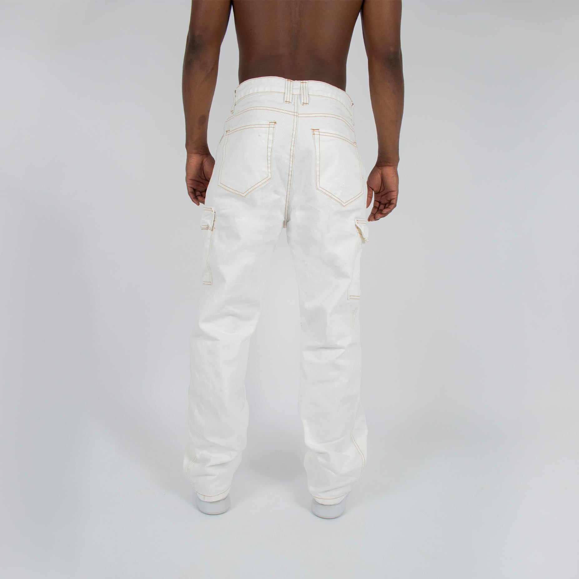 Jean hombre baggy beige