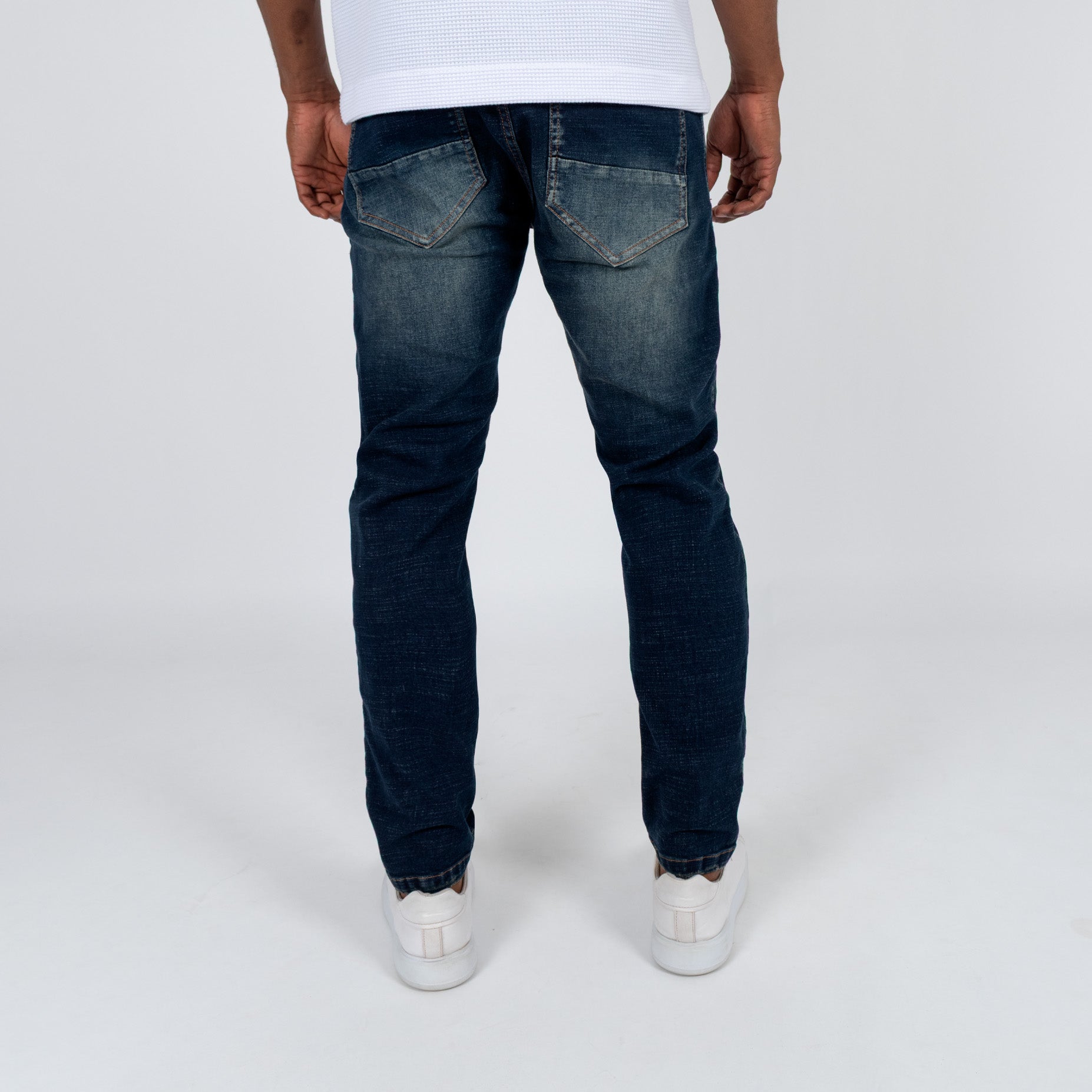 Jean hombre skinny azul oscuro