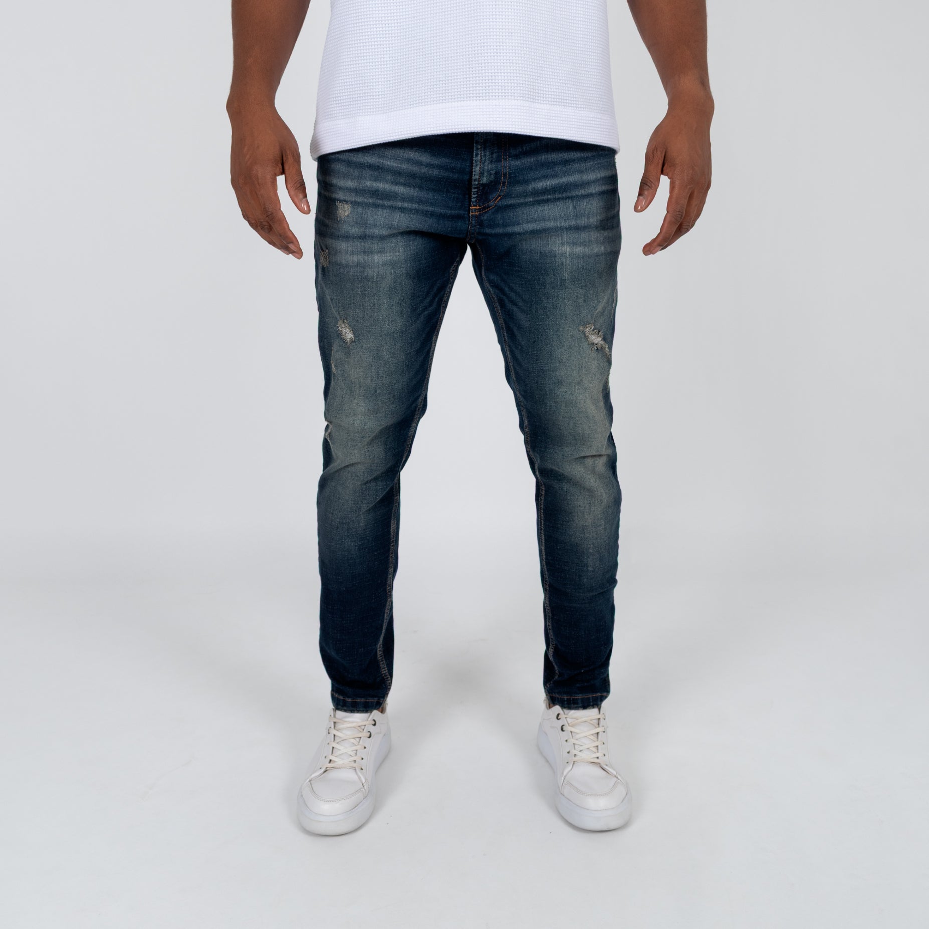 Jean hombre skinny azul oscuro