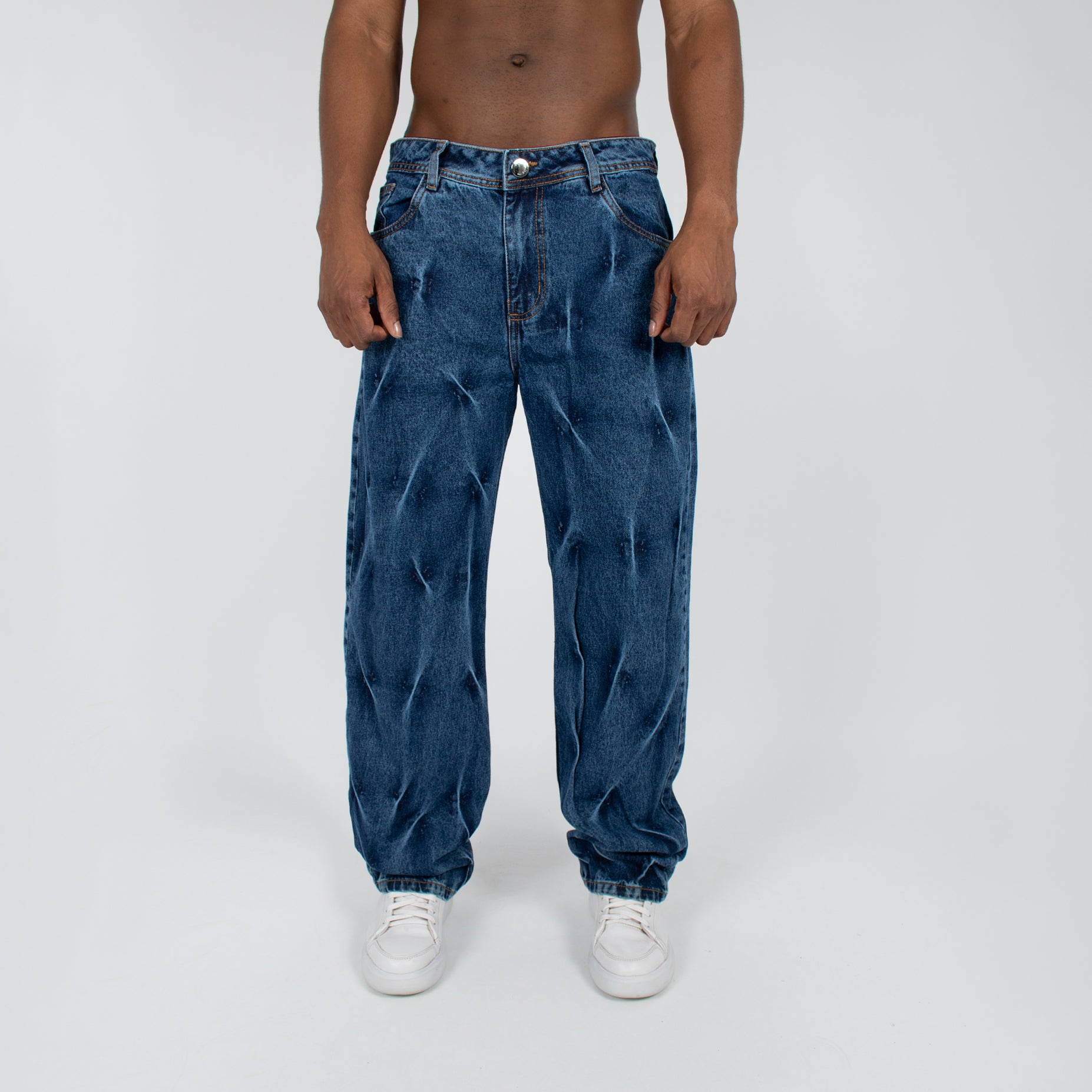 Jean hombre baggy rayo