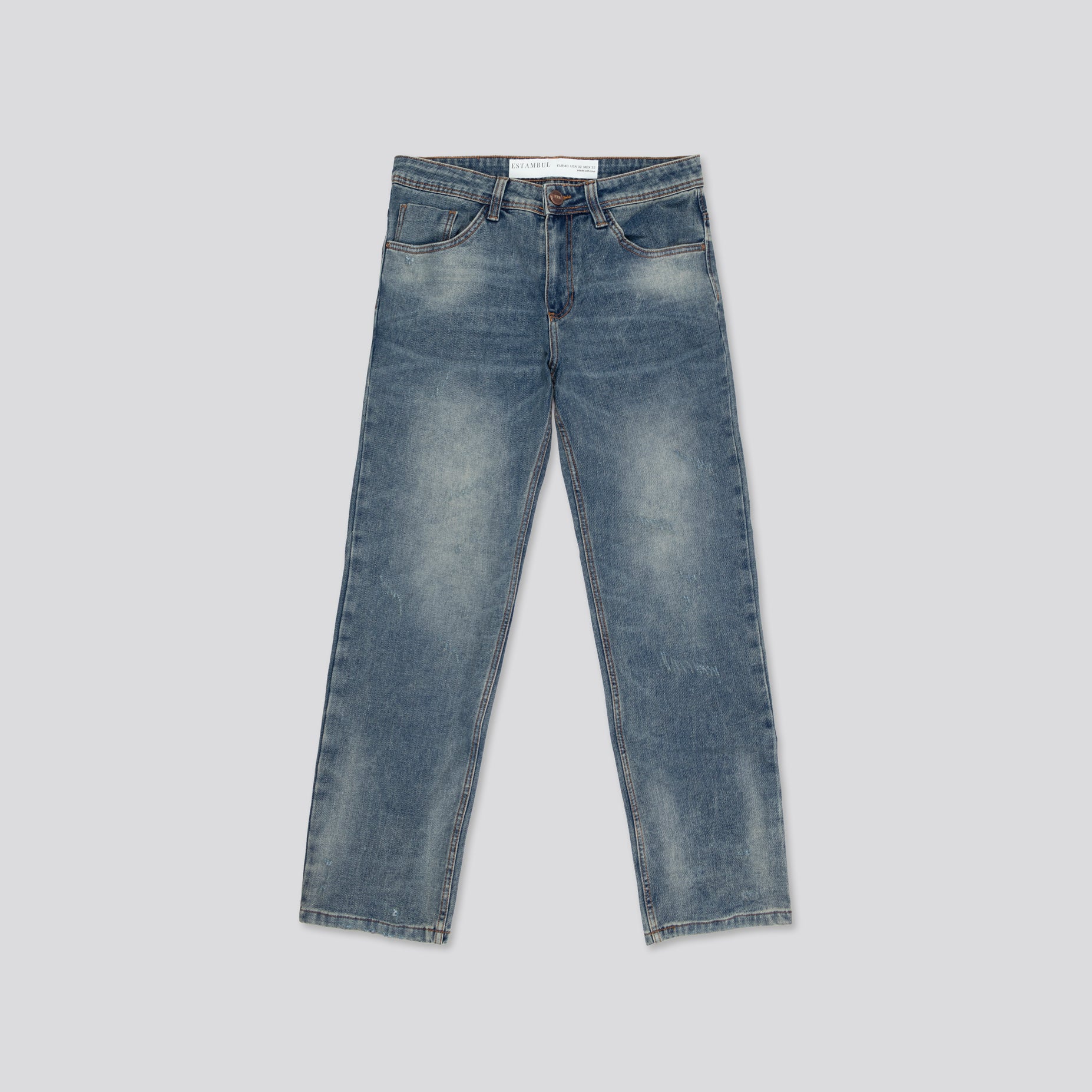 Jean  hombre recto clasico